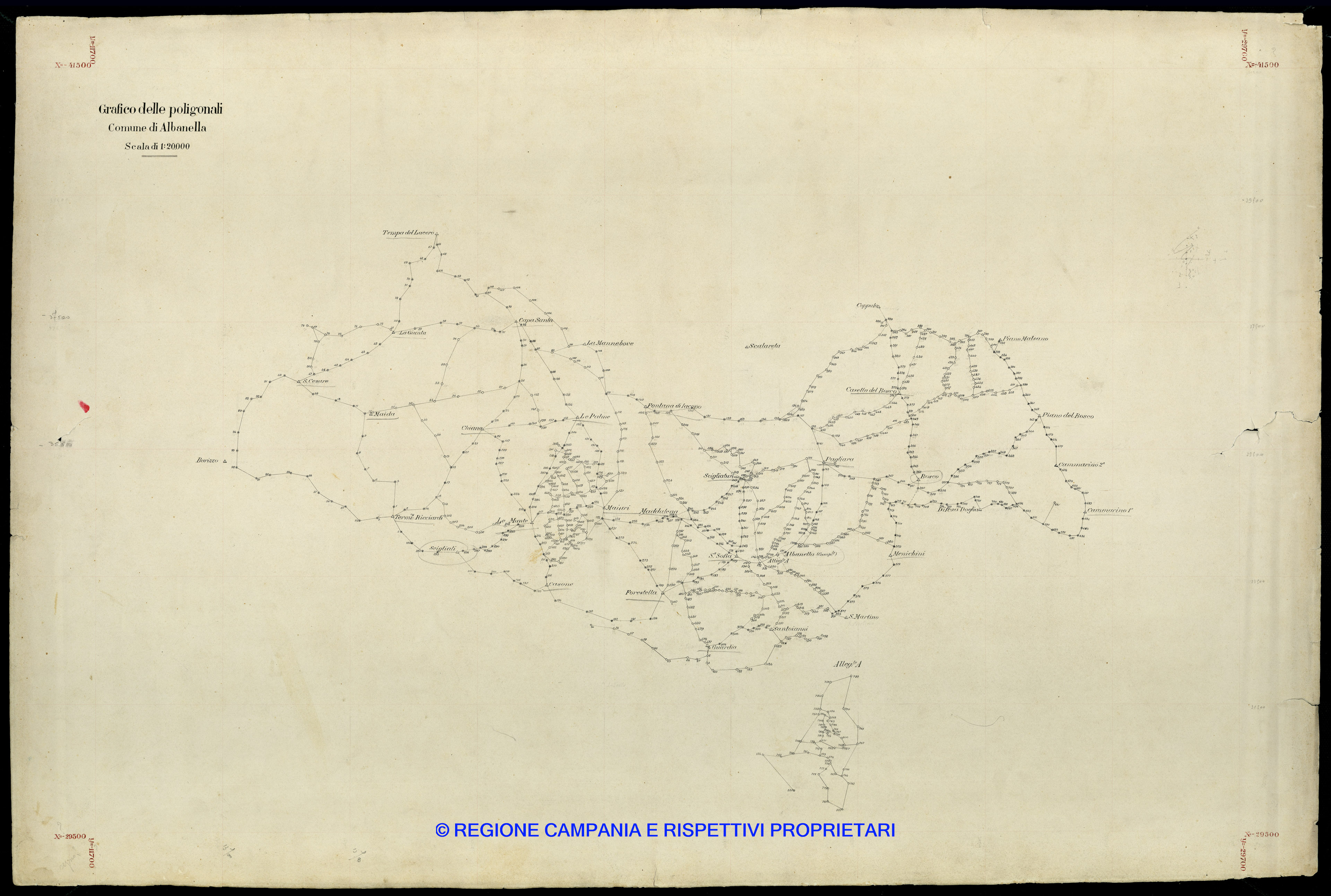Grafico delle Poligonali