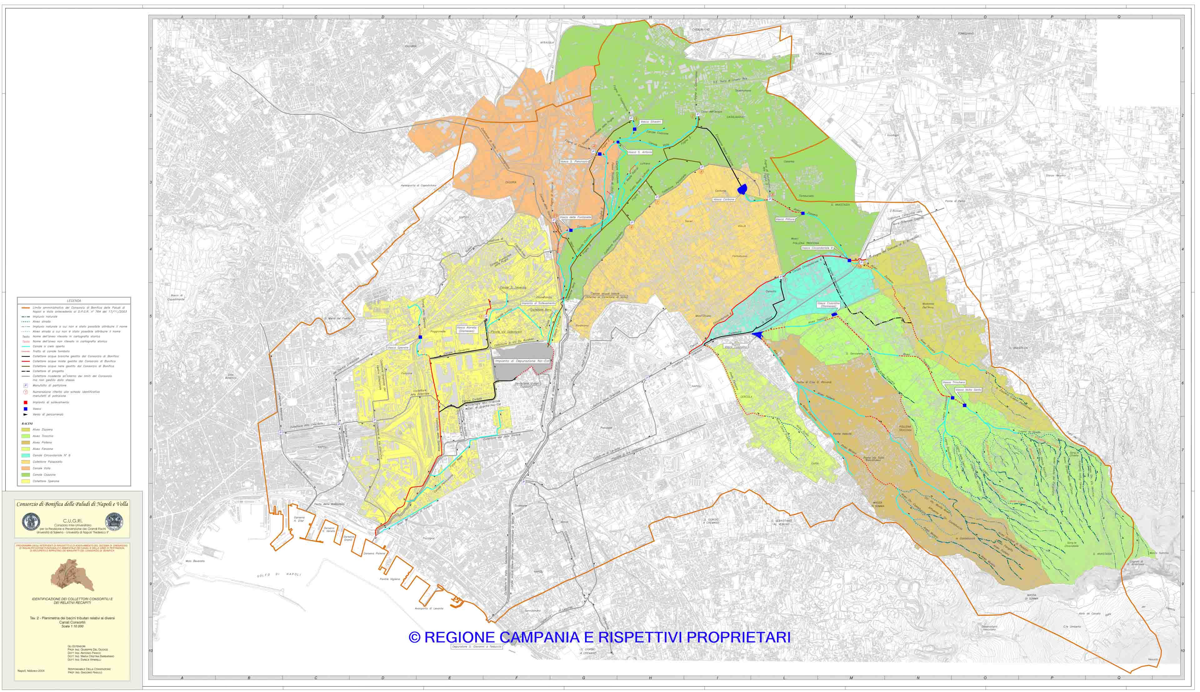 CONSORZIO DI BONIFICA DELLE PALUDI DI NAPOLI E VOLLA CONSORZIO DI BONIFICA DELLE PALUDI DI NAPOLI E VOLLA