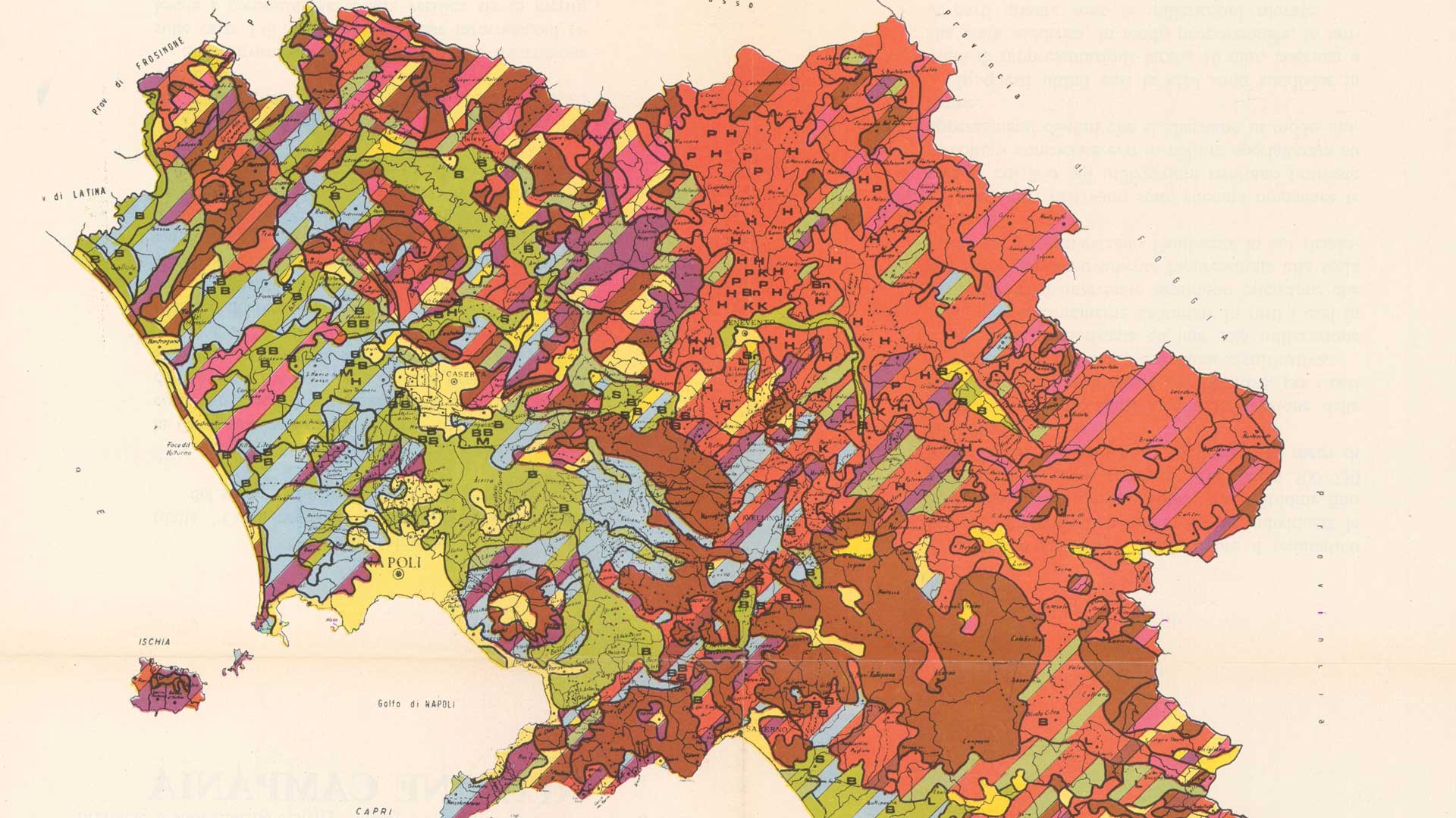 CARTA REGIONALE DELL'UTILIZZAZIONE AGRICOLA DEL SUOLO (Scala 1:100.000) - 1980 CARTA REGIONALE DELL'UTILIZZAZIONE AGRICOLA DEL SUOLO (Scala 1:100.000) - 1980
