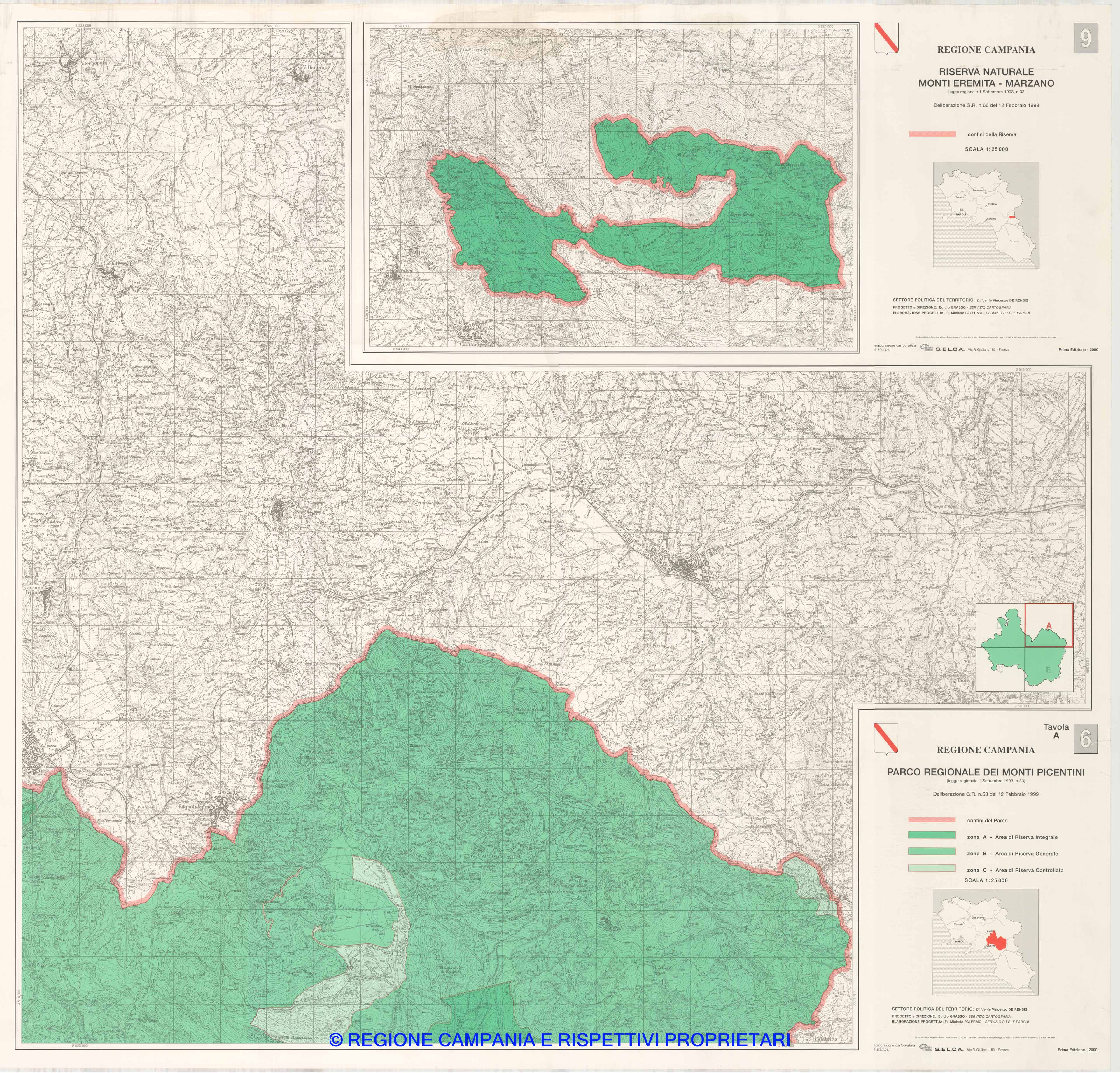 Tav_A6_9 - Parco Regionale dei Monti Picentini -Riserva Naturale Monti Eremita - Marzano Tav_A6_9 - Parco Regionale dei Monti Picentini -Riserva Naturale Monti Eremita - Marzano