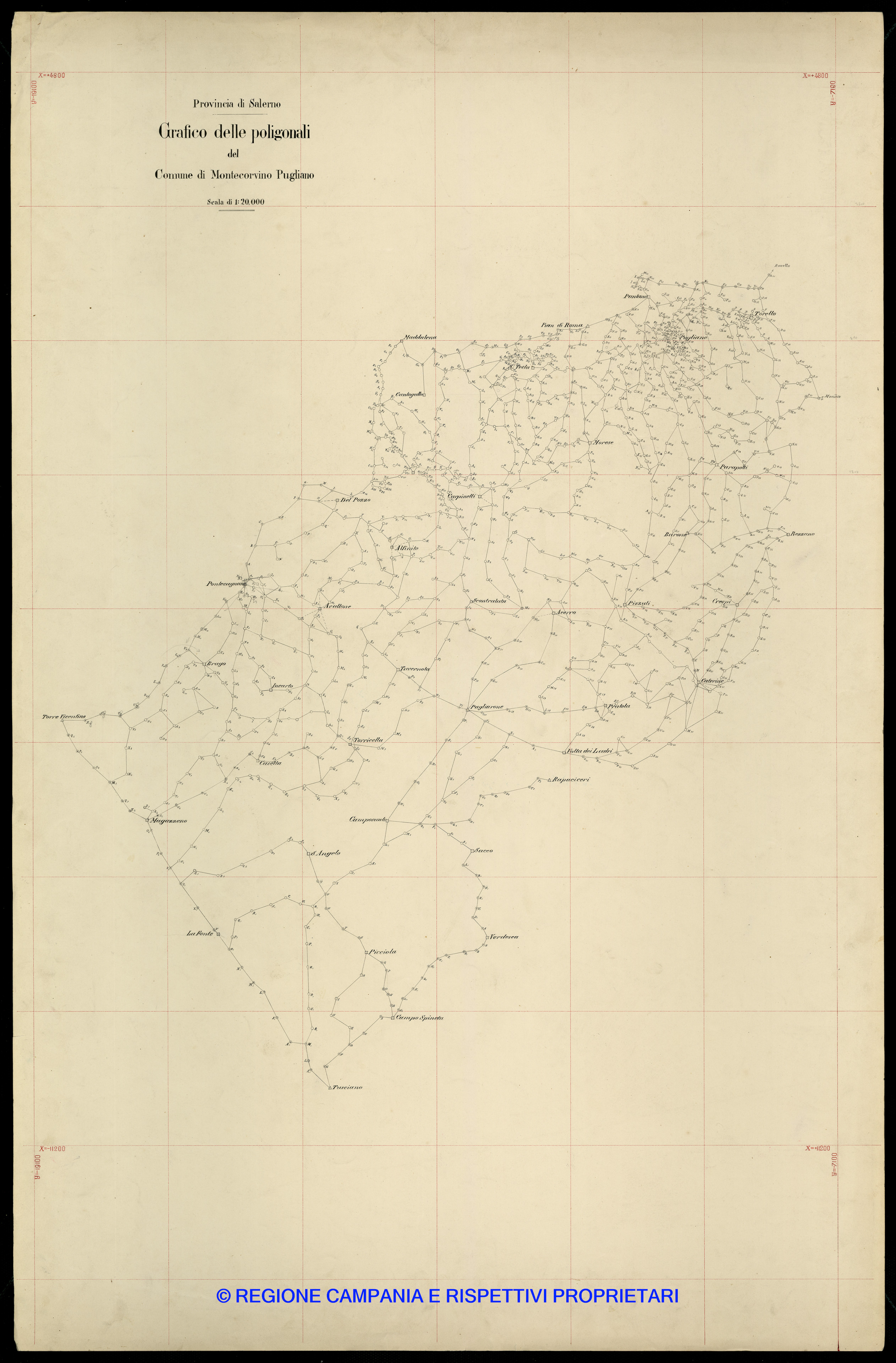 Grafico delle Poligonali