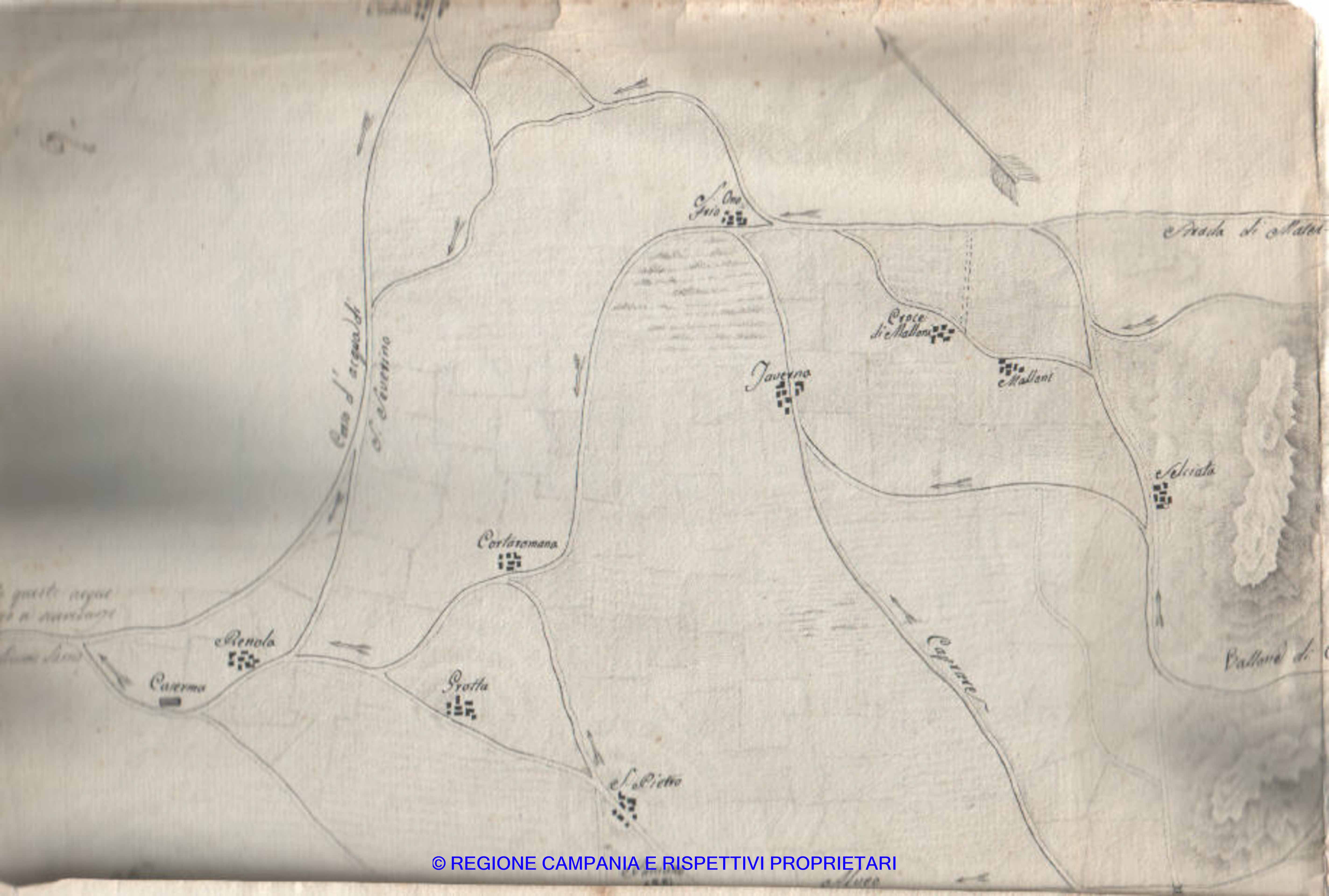 Progetto strada in sostituzione della precedente denominata "Corso di Lava" dal Villaggio Pecorari al Villaggio Casa De Angelis Progetto strada in sostituzione della precedente denominata "Corso di Lava" dal Villaggio Pecorari al Villaggio Casa De Angelis