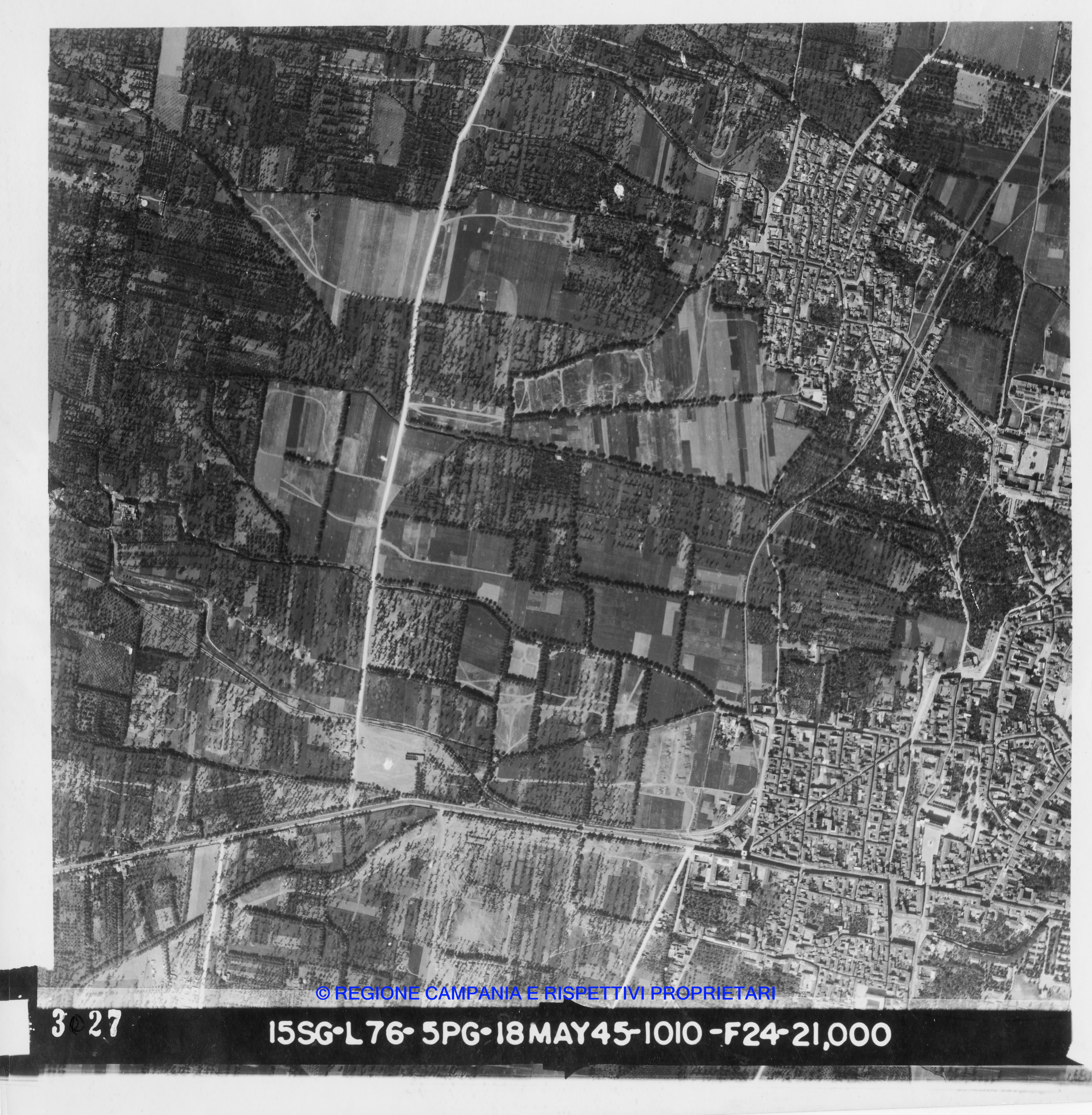 AEROFOTO ROYAL AIR FORCE (R.A.F.) - 1943/1945