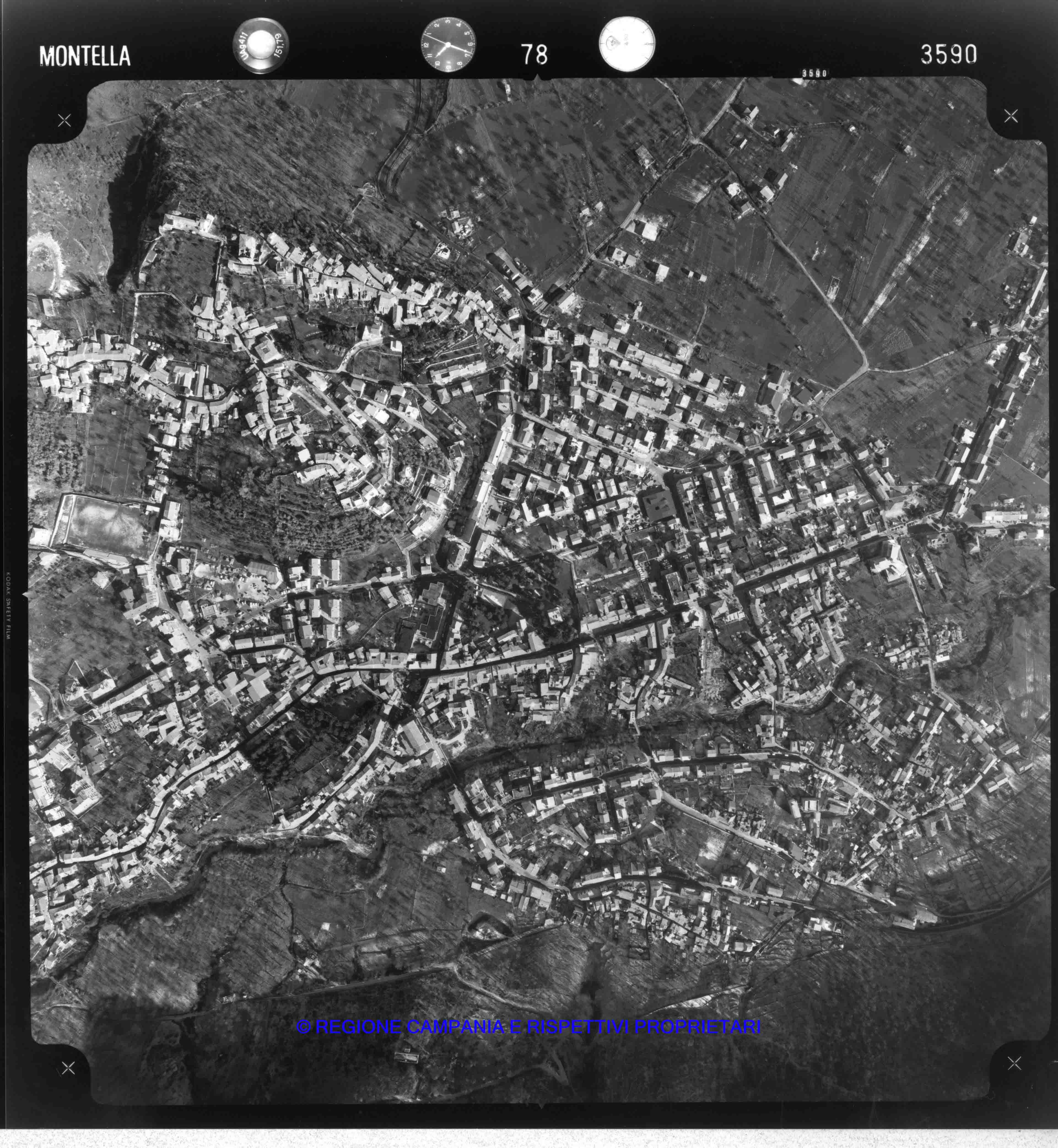 AEROFOTO TERREMOTO IRPINIA - 1980 AEROFOTO TERREMOTO IRPINIA - 1980