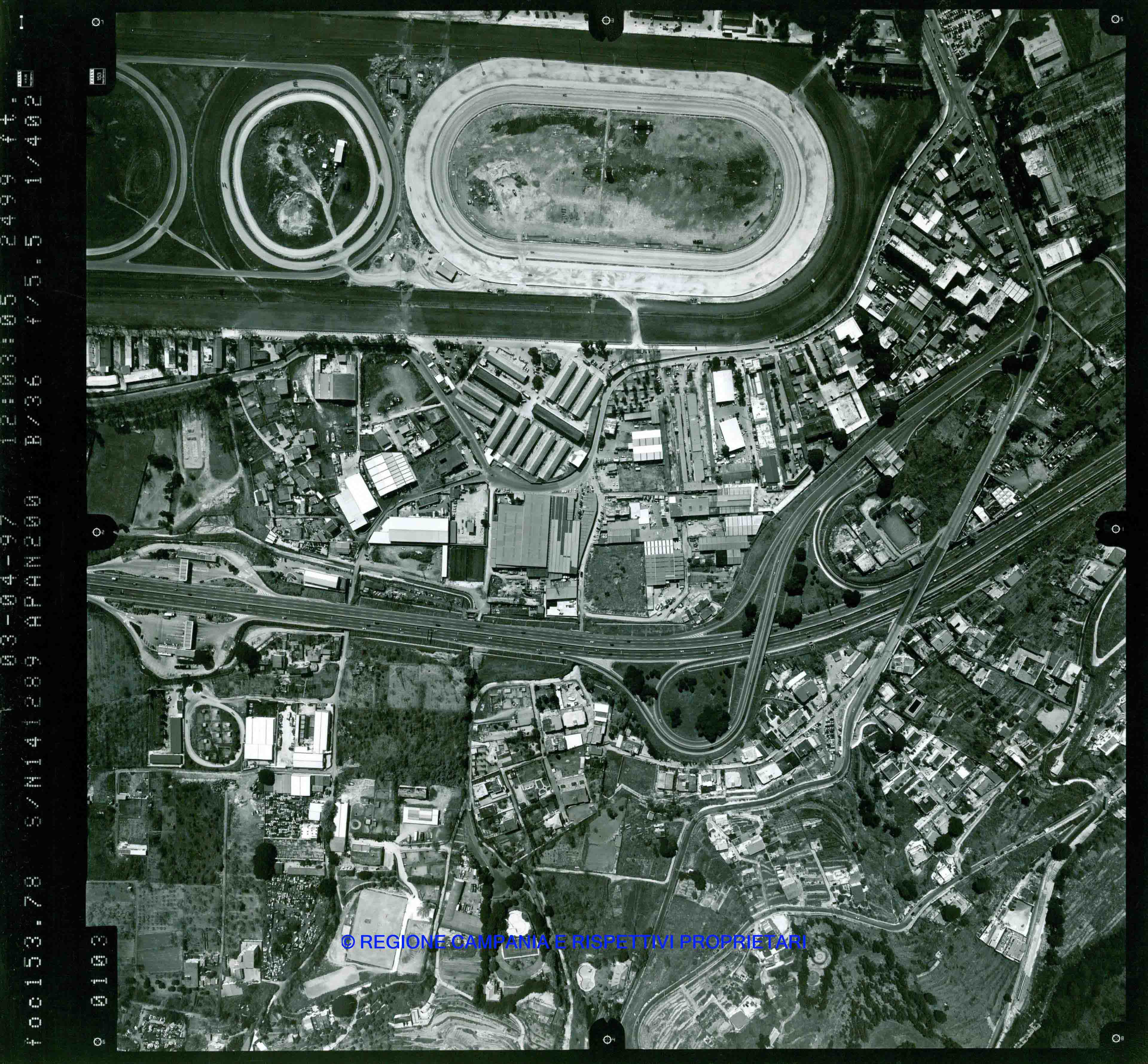 AEROFOTO REGIONE CAMPANIA, TANGENZIALE DI NAPOLI - 1997 AEROFOTO REGIONE CAMPANIA, TANGENZIALE DI NAPOLI - 1997