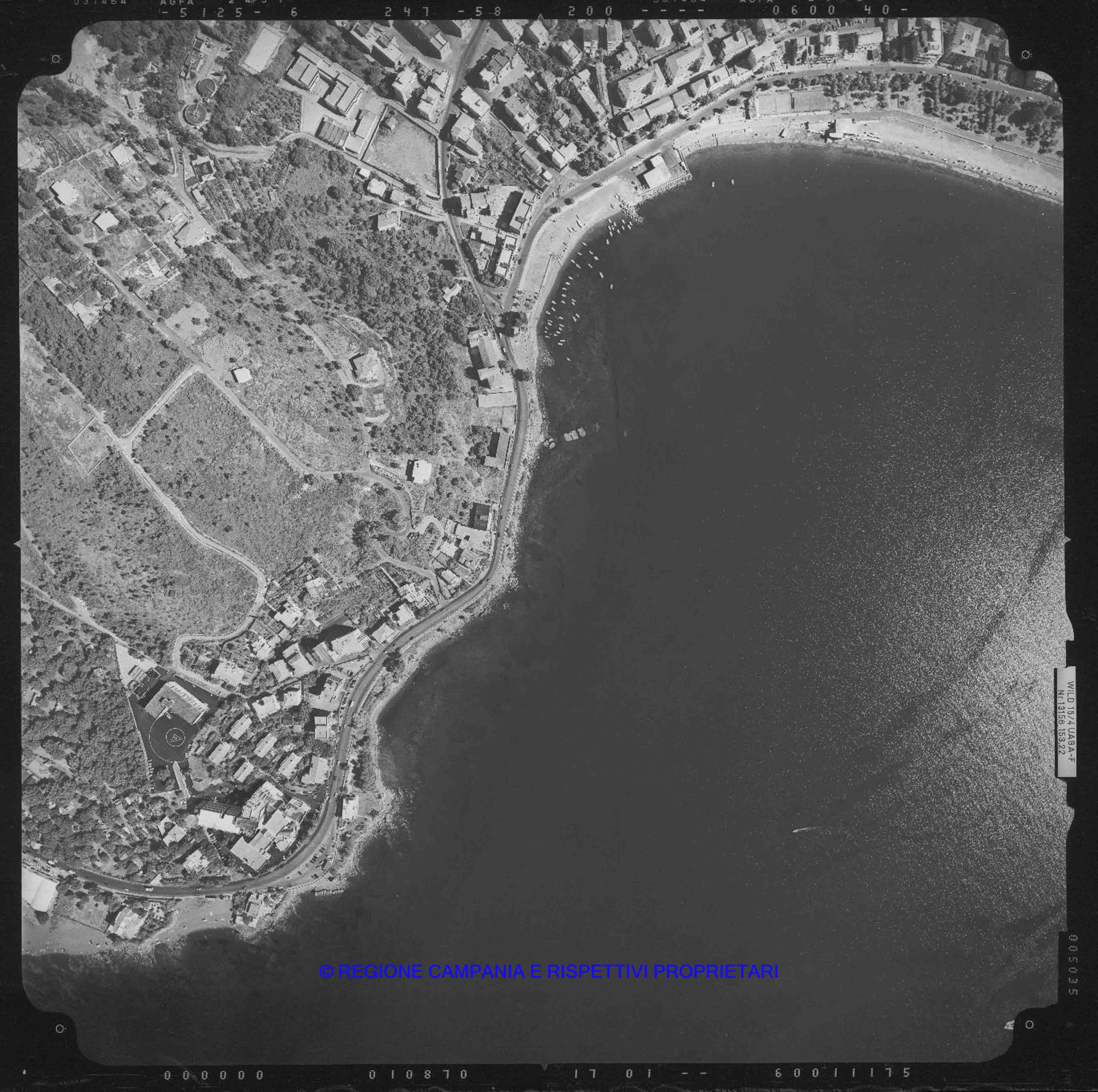 AEROFOTO REGIONE CAMPANIA, RILIEVO AEROFOTOGRAMMETRICO AREE COSTIERE - 1994 AEROFOTO REGIONE CAMPANIA, RILIEVO AEROFOTOGRAMMETRICO AREE COSTIERE - 1994