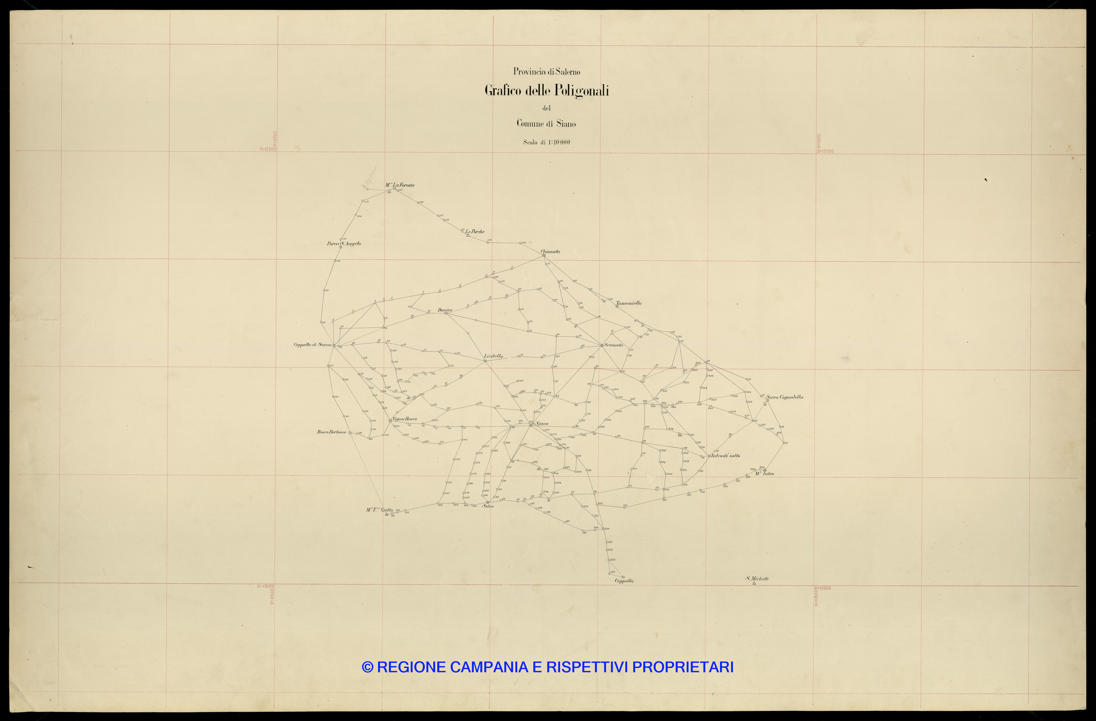 Grafico delle Poligonali