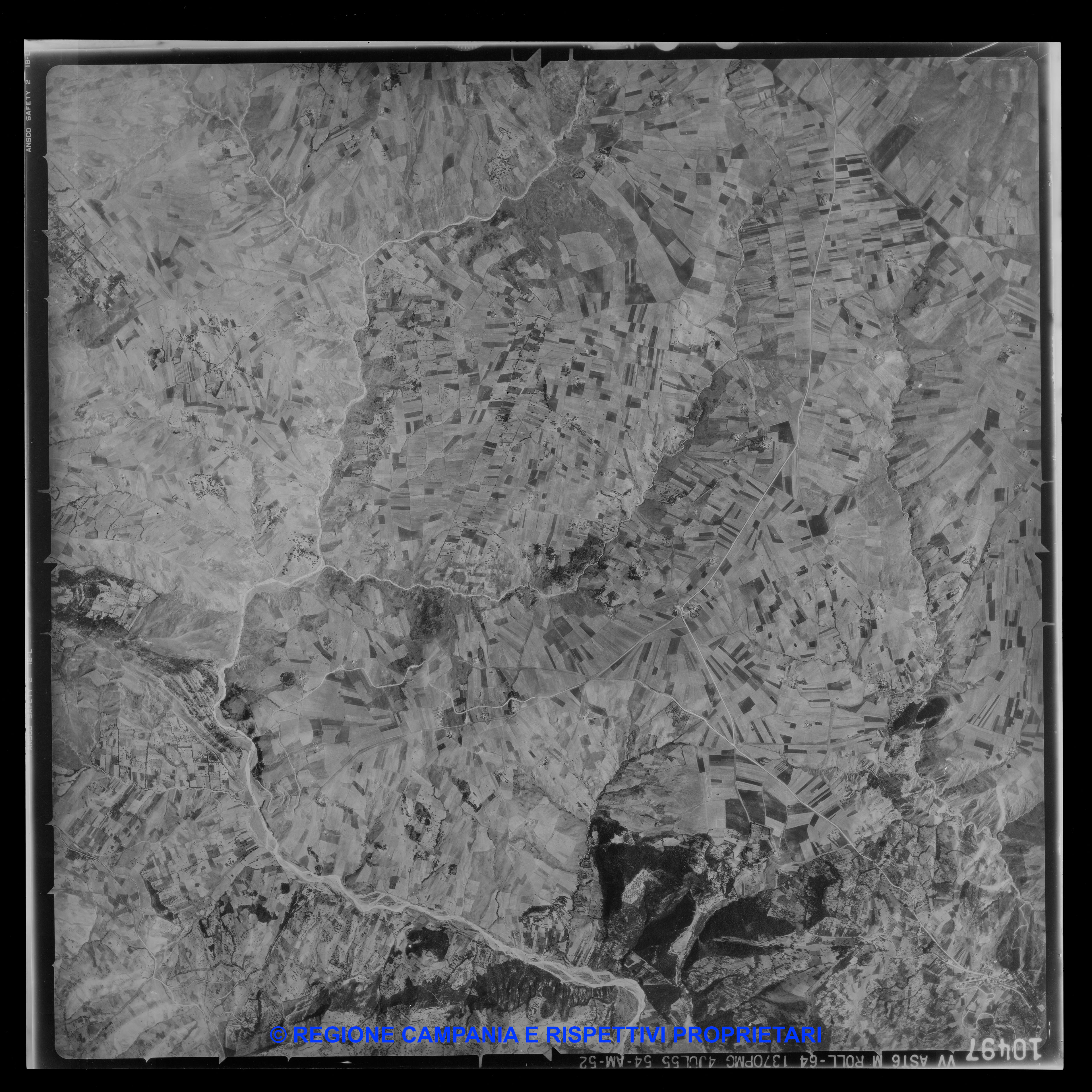 AEROFOTO IGM - 1954-1955 10497 AEROFOTO IGM - 1954-1955 10497