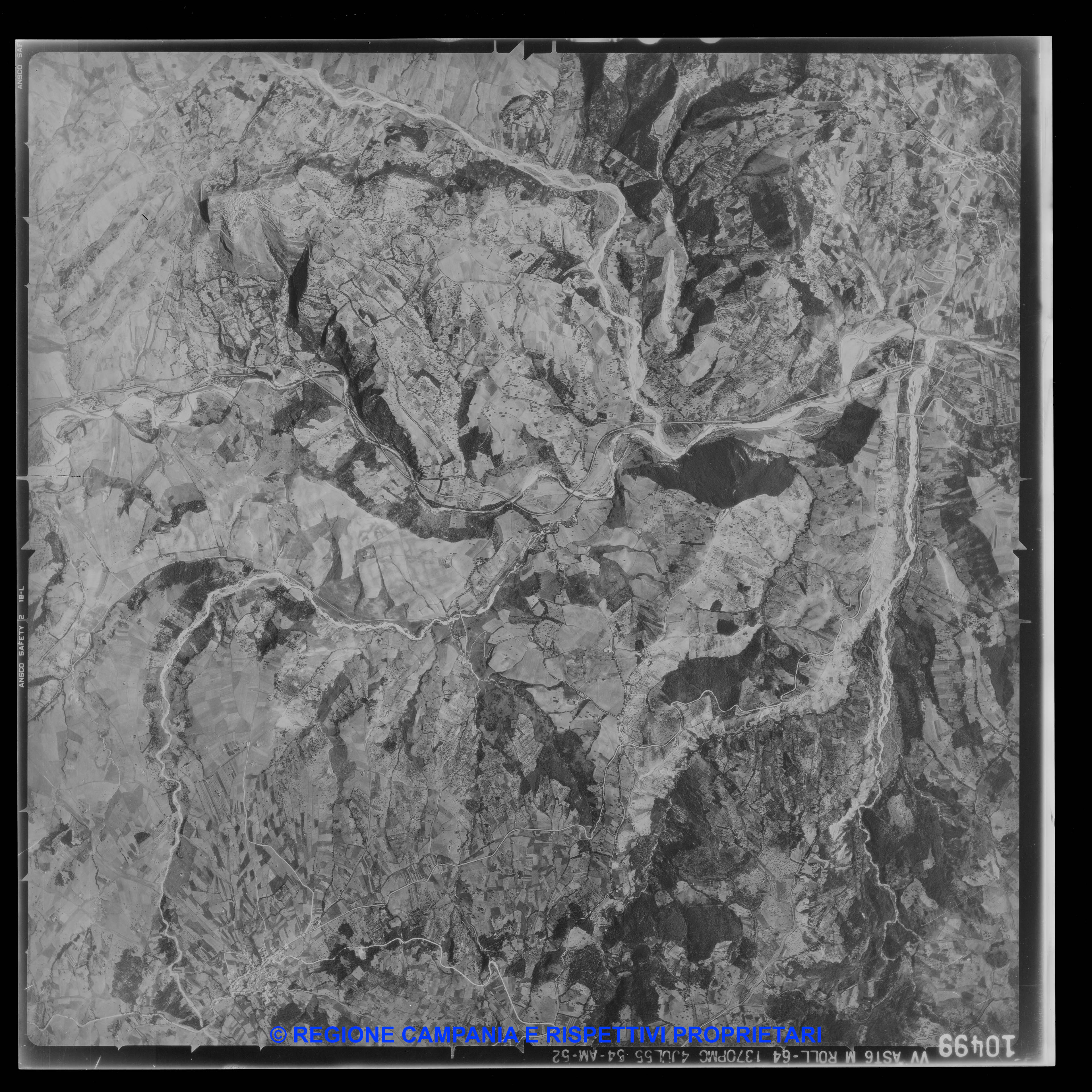 AEROFOTO IGM - 1954-1955 10499 AEROFOTO IGM - 1954-1955 10499