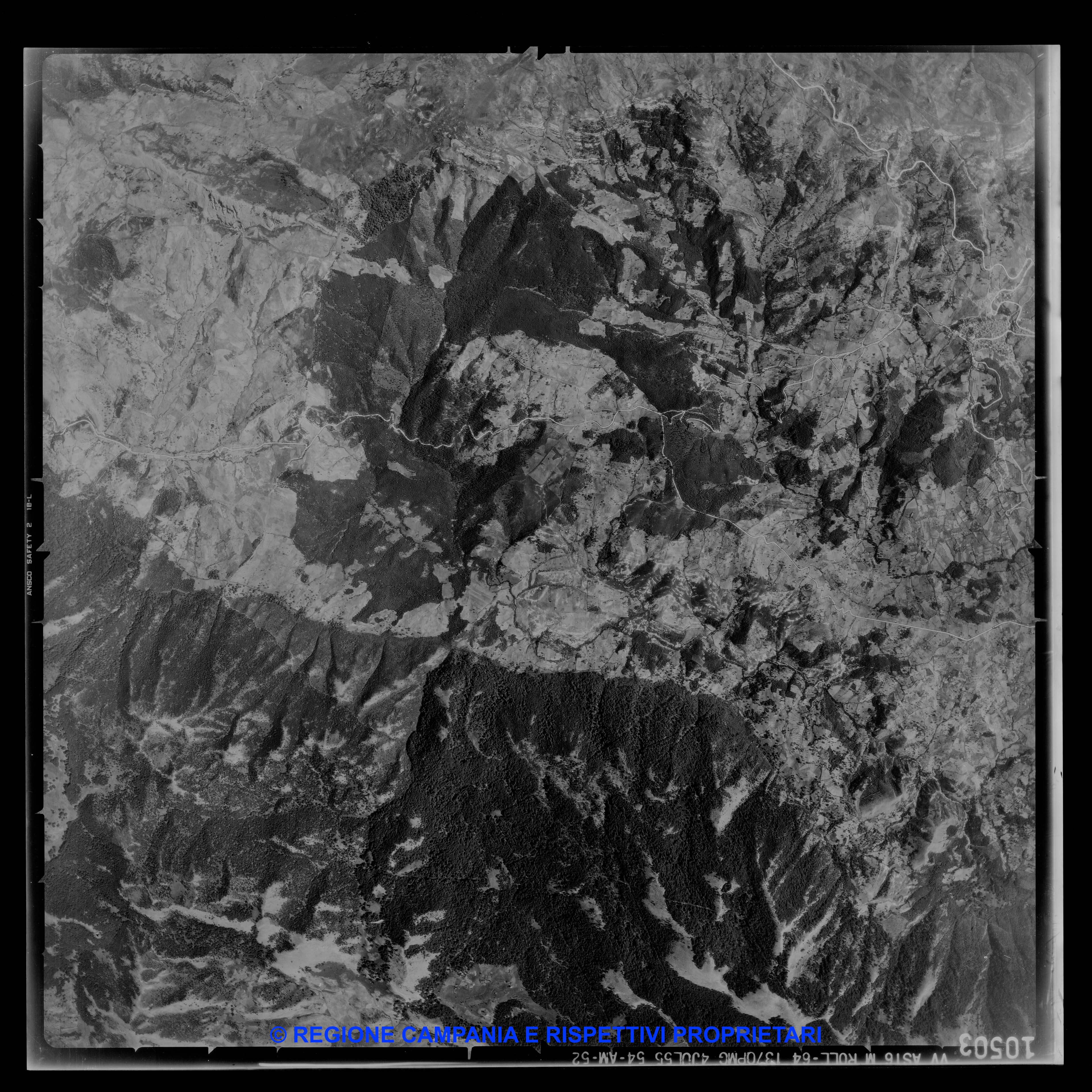 AEROFOTO IGM - 1954-1955 10503 AEROFOTO IGM - 1954-1955 10503