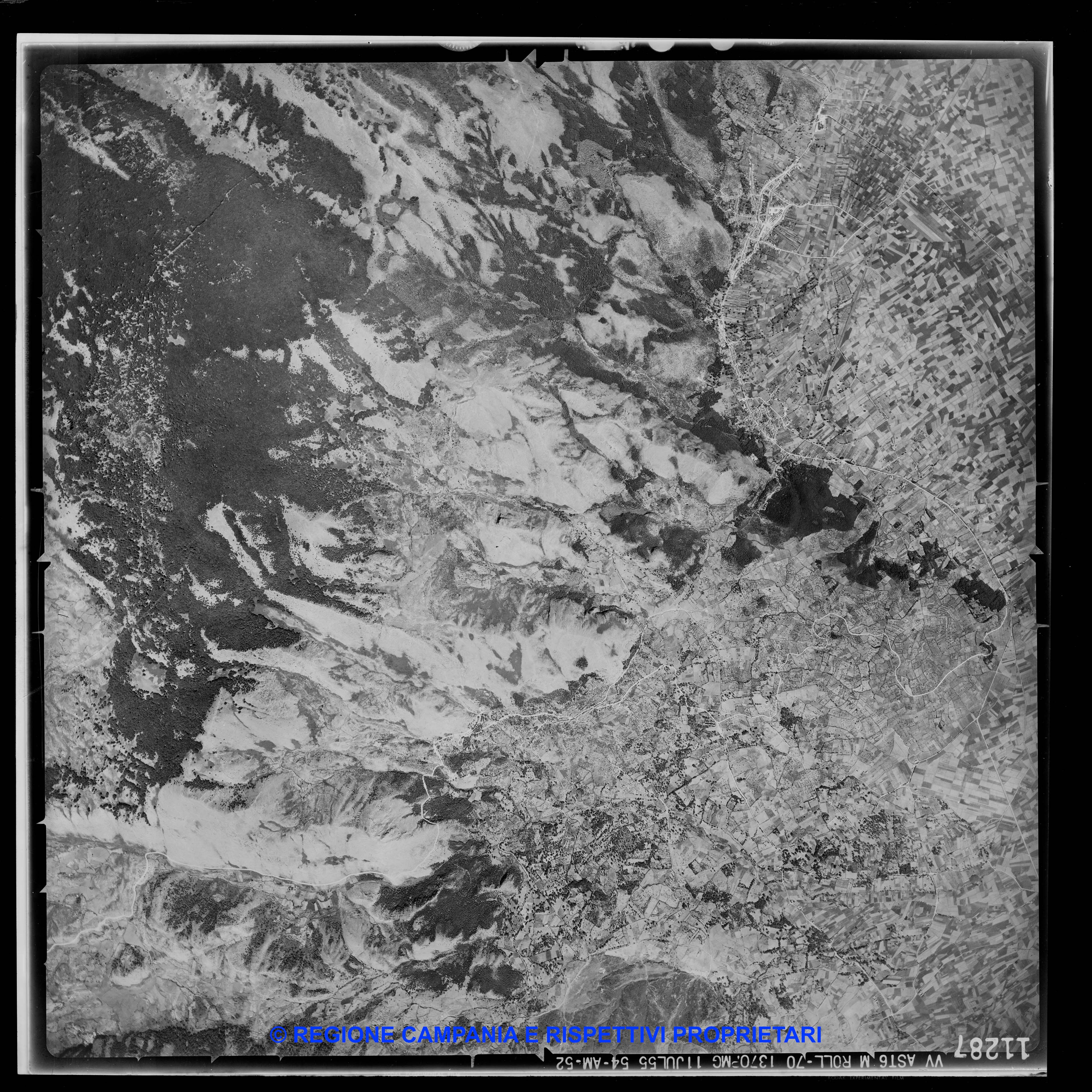 AEROFOTO IGM - 1954-1955 11287 AEROFOTO IGM - 1954-1955 11287