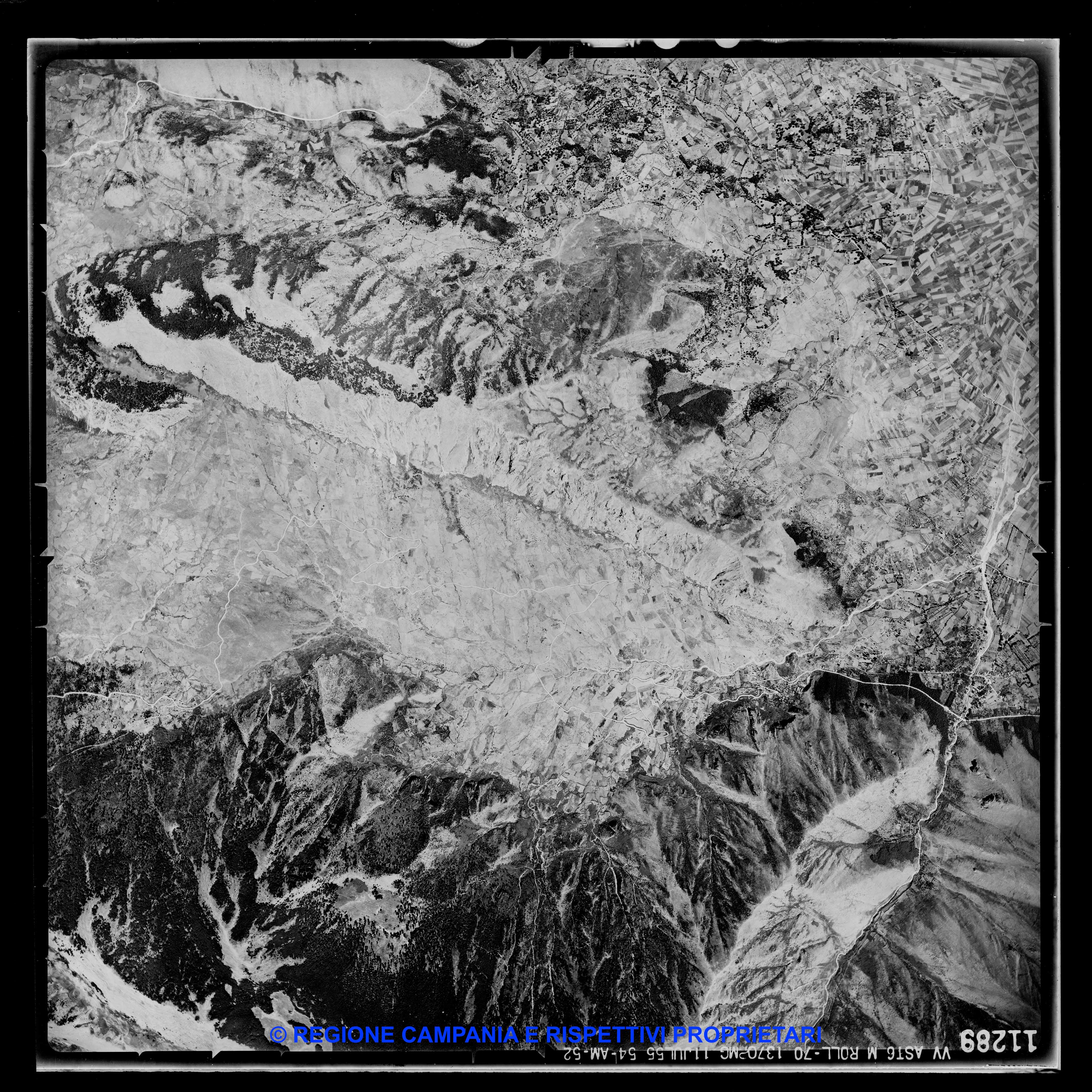 AEROFOTO IGM - 1954-1955 11289 AEROFOTO IGM - 1954-1955 11289