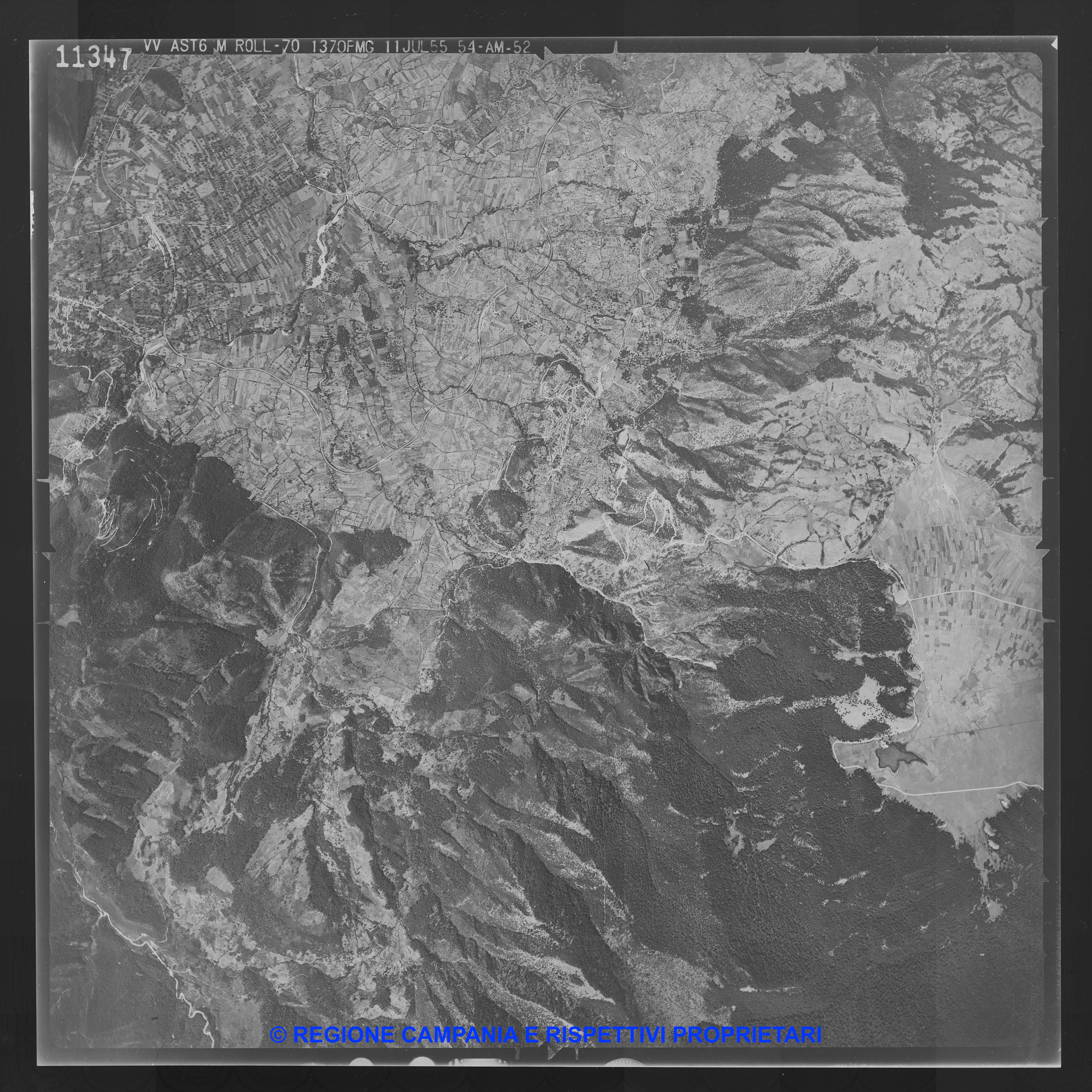 AEROFOTO IGM - 1954-1955 11347 AEROFOTO IGM - 1954-1955 11347