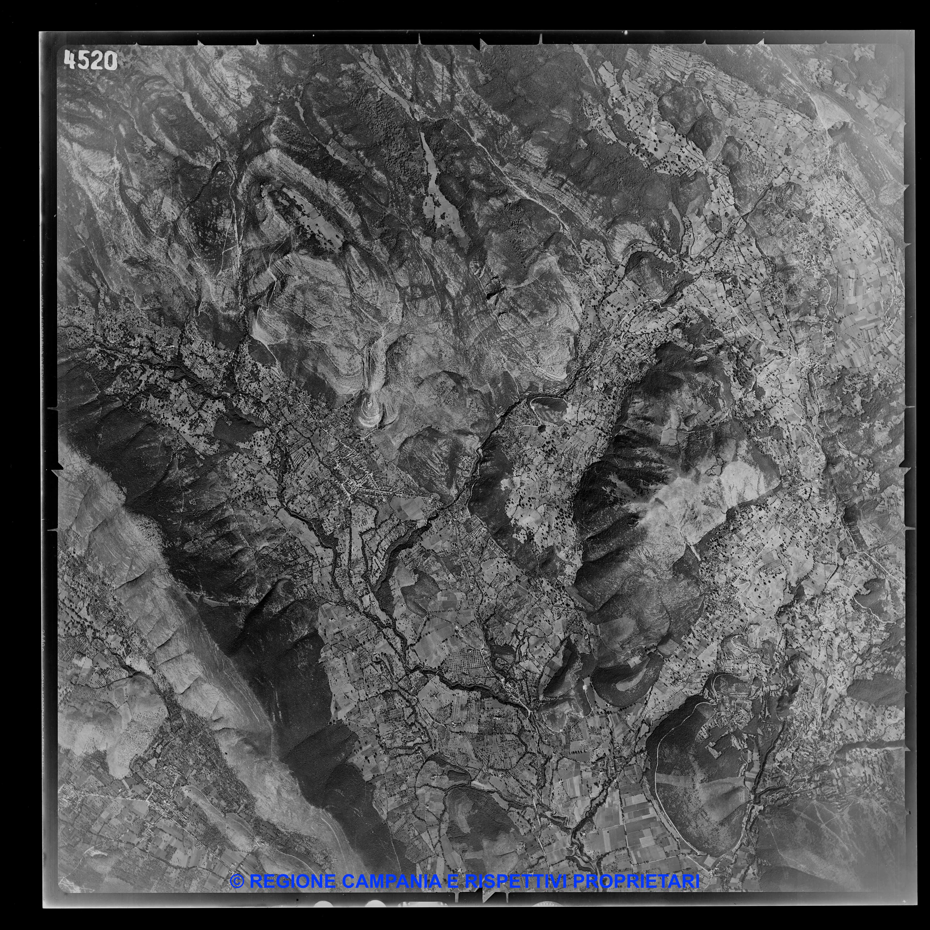AEROFOTO IGM - 1954-1955 4520 AEROFOTO IGM - 1954-1955 4520