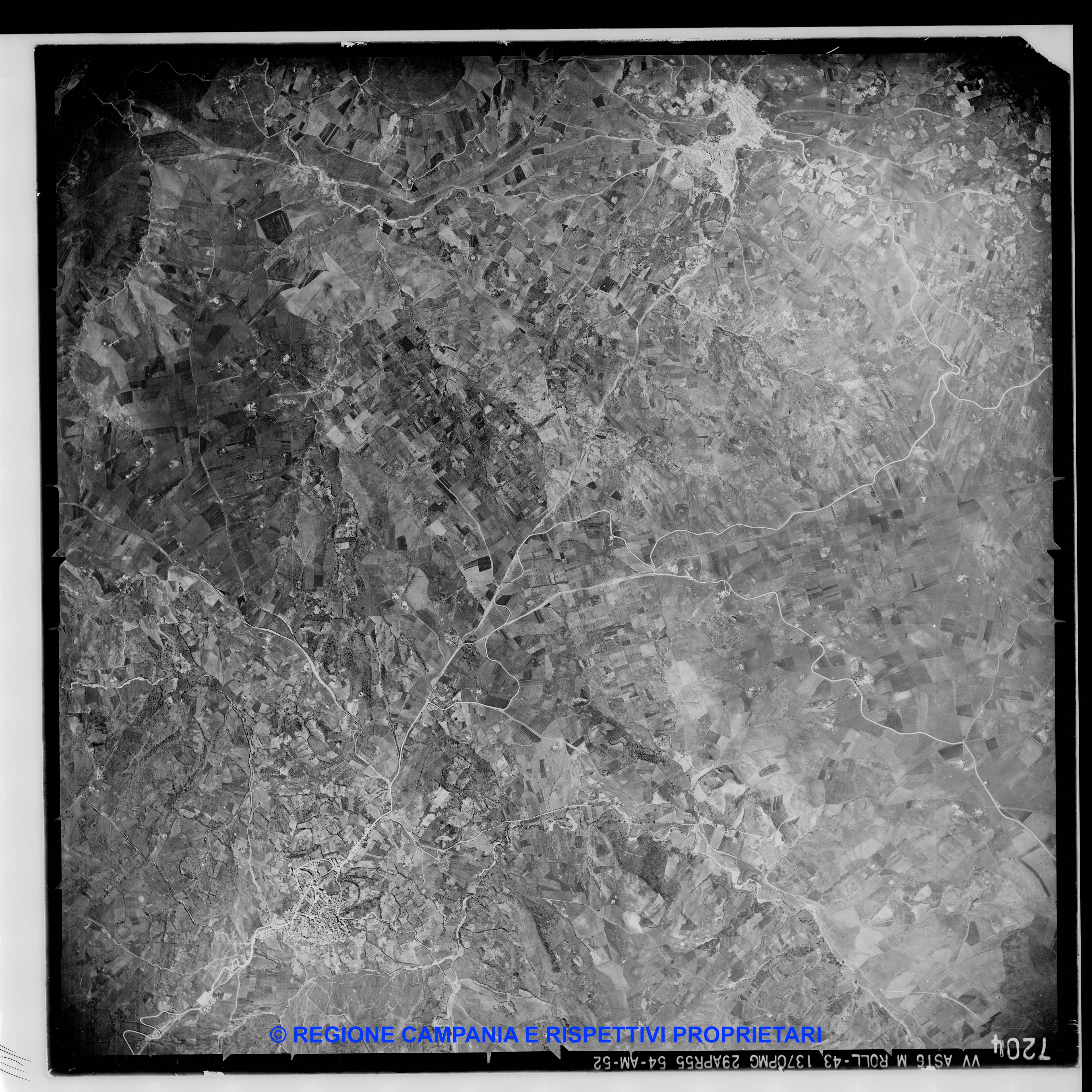 AEROFOTO IGM - 1954-1955 7204 AEROFOTO IGM - 1954-1955 7204