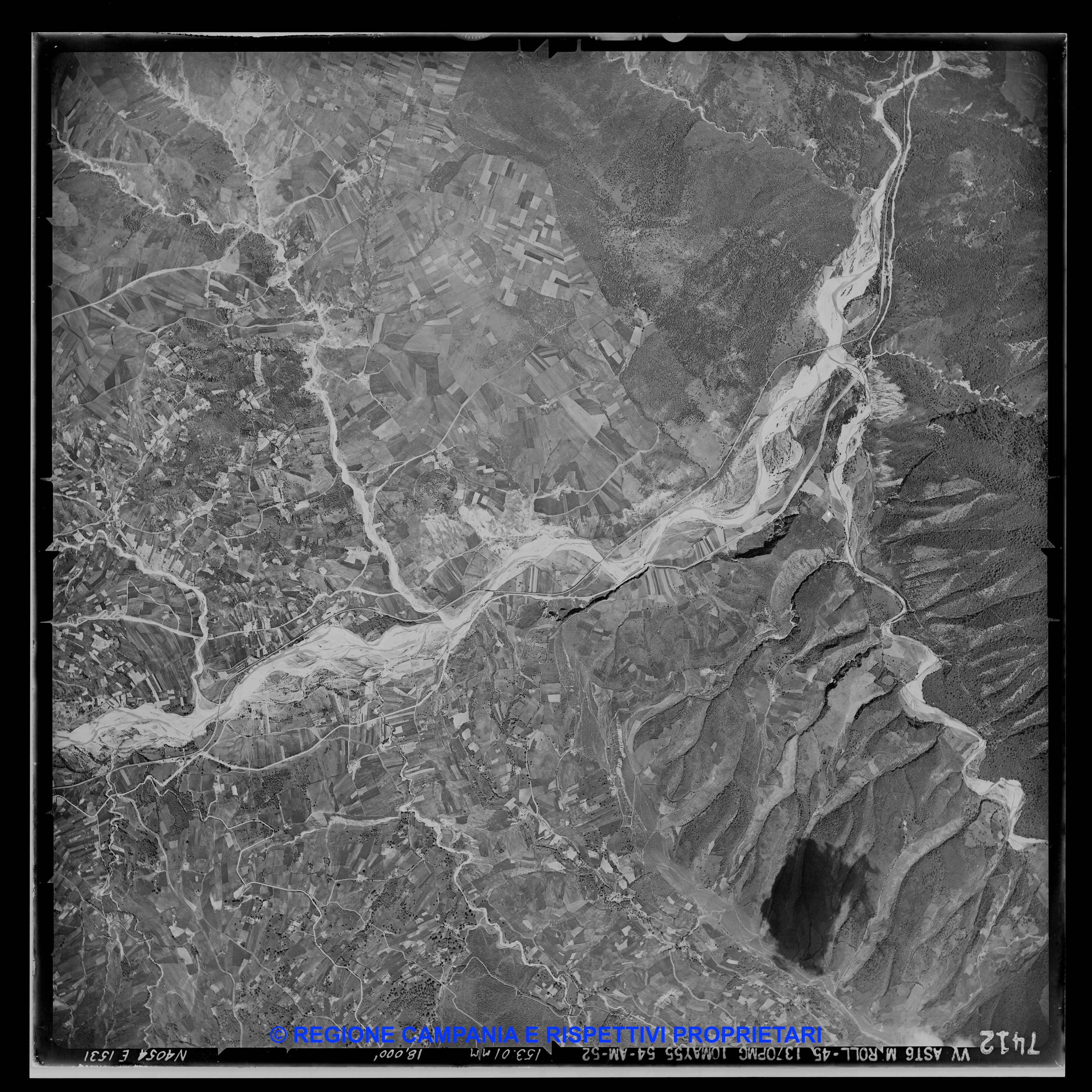 AEROFOTO IGM - 1954-1955 7412