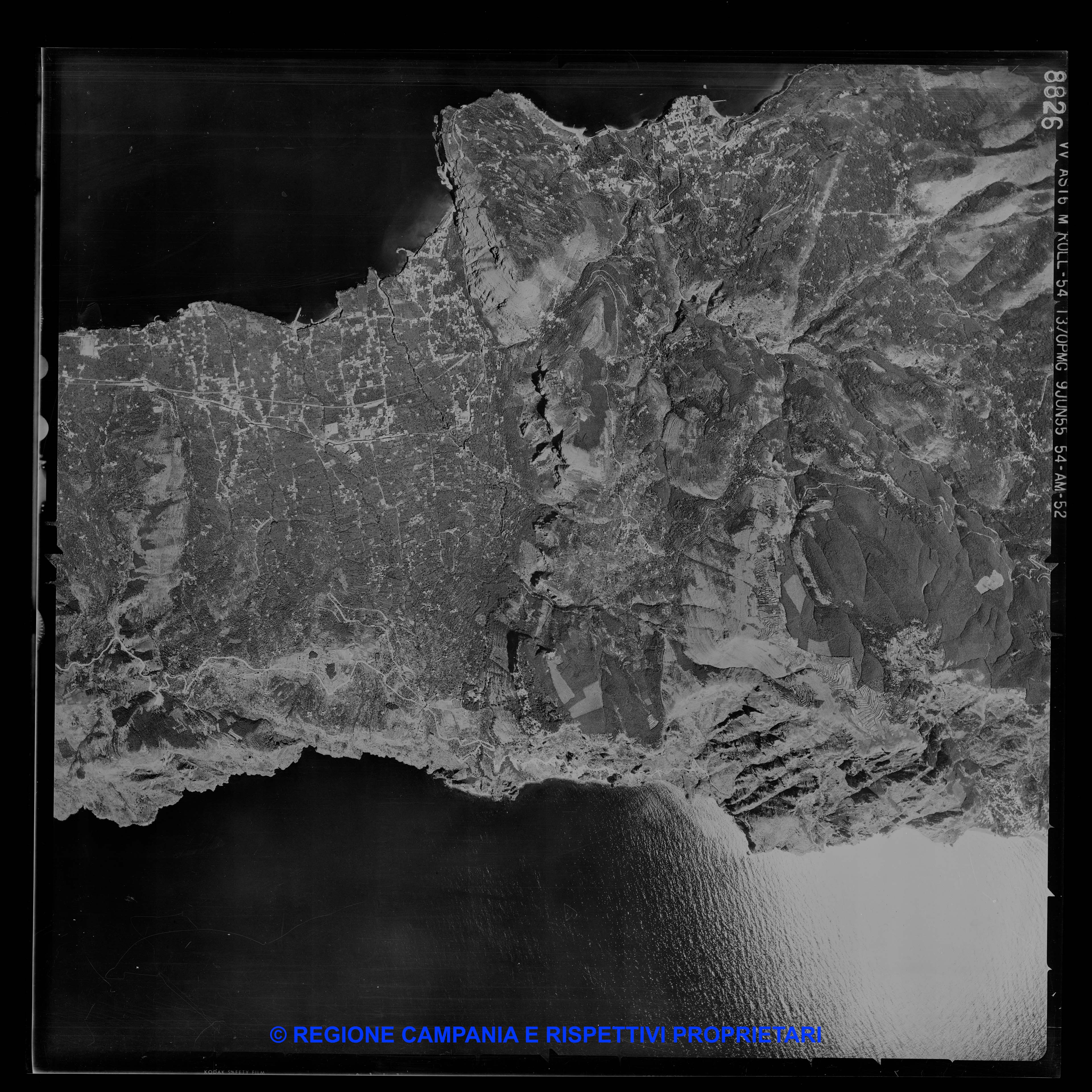 AEROFOTO IGM - 1954-1955 8826 AEROFOTO IGM - 1954-1955 8826