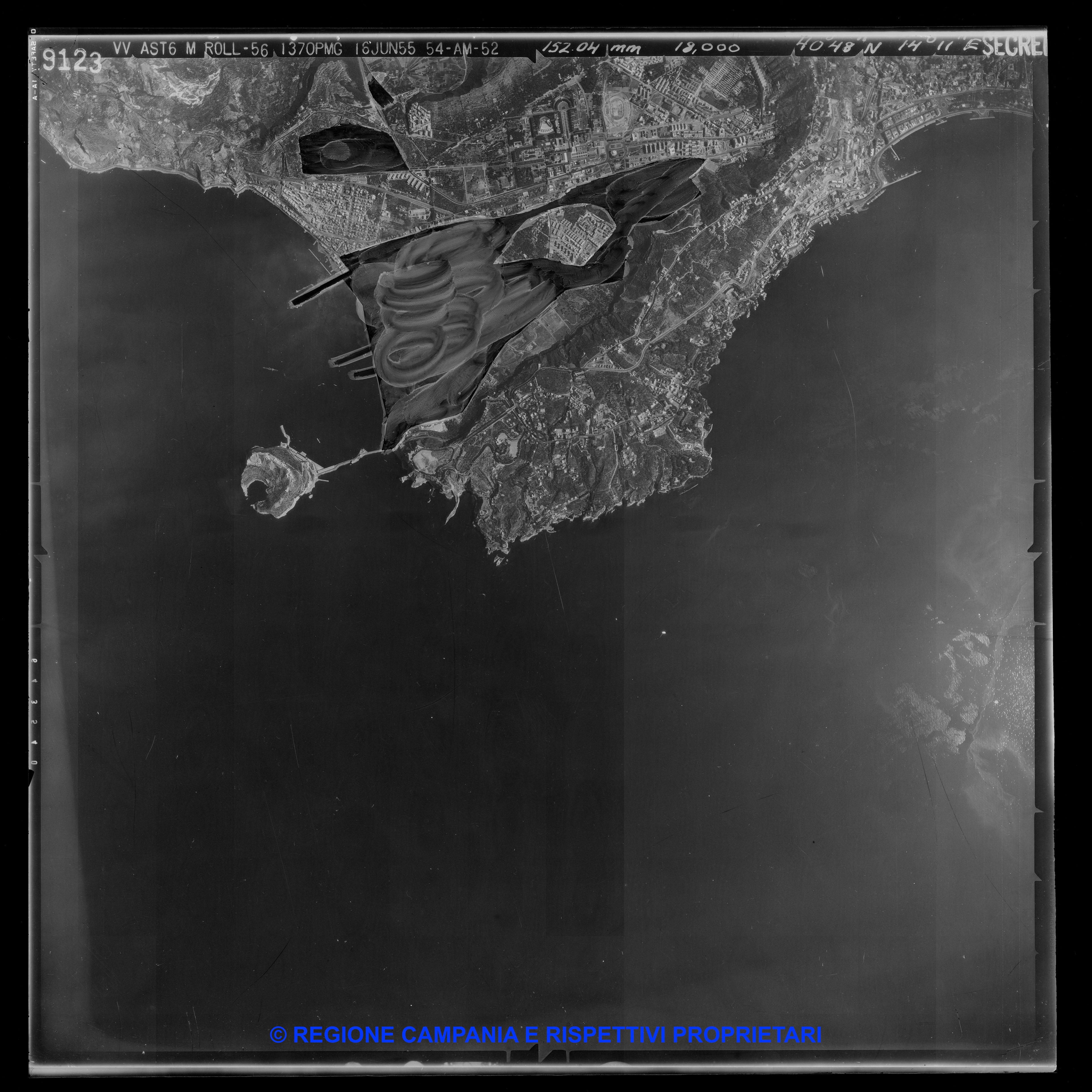 AEROFOTO IGM - 1954-1955 9123 AEROFOTO IGM - 1954-1955 9123