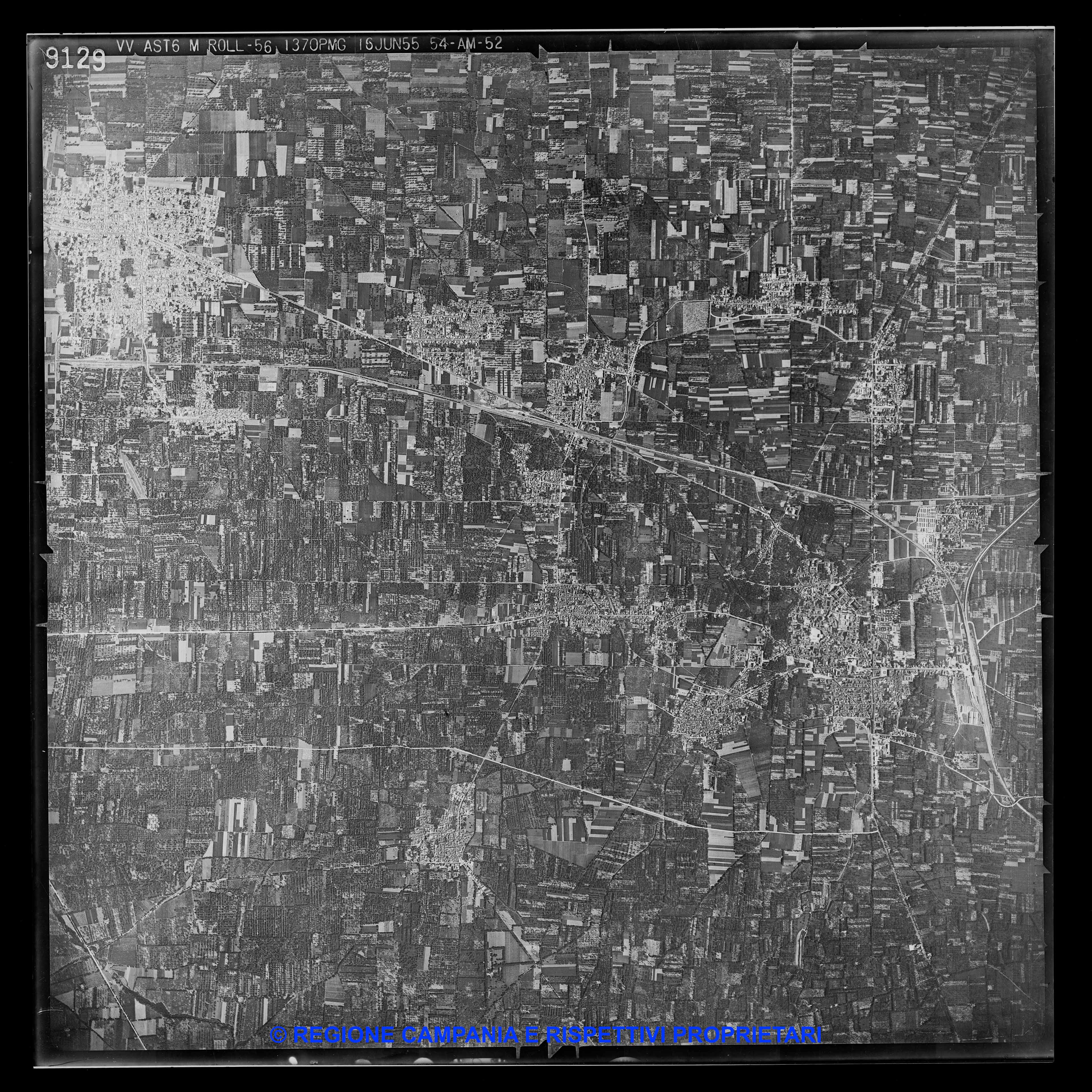 AEROFOTO IGM - 1954-1955 9129 AEROFOTO IGM - 1954-1955 9129