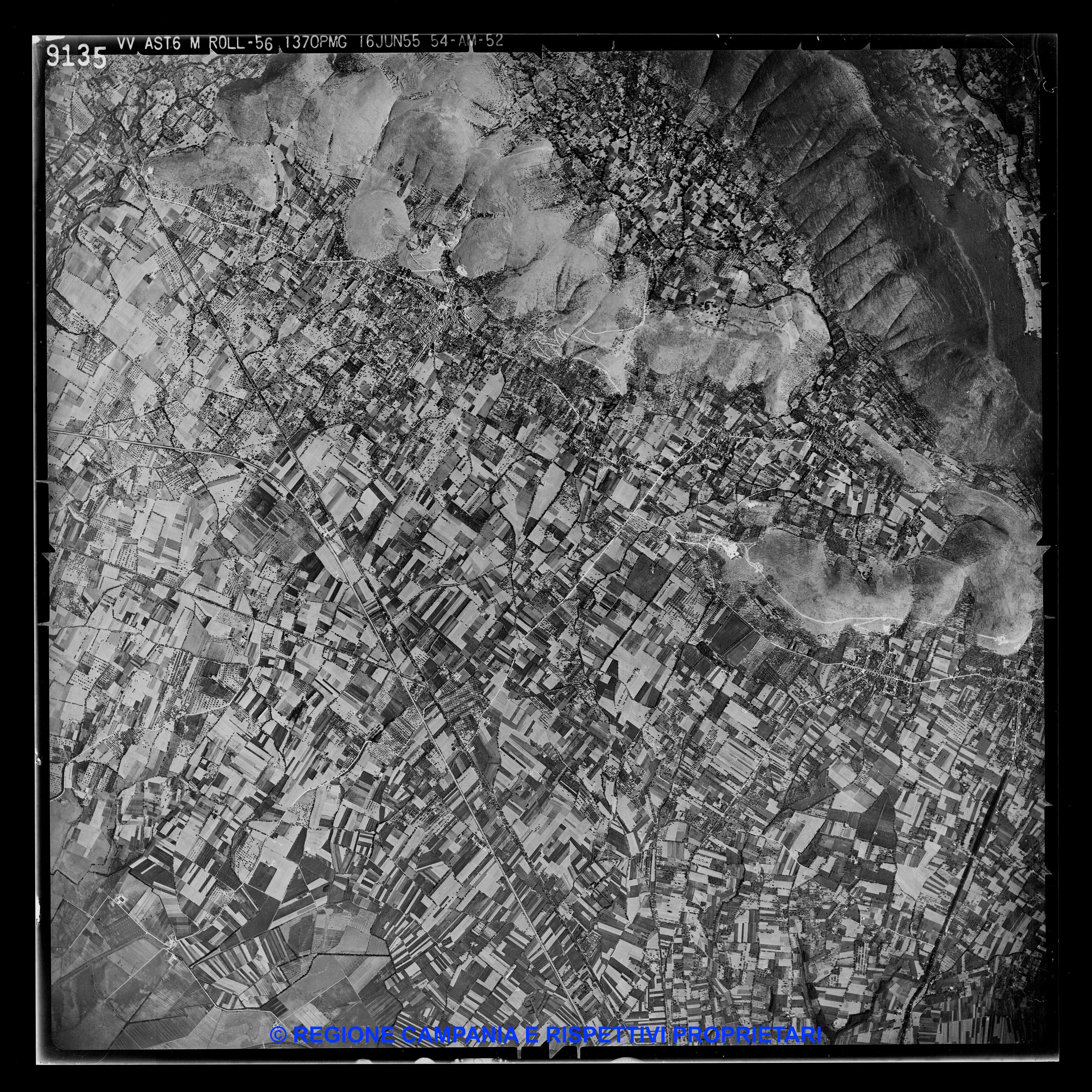 AEROFOTO IGM - 1954-1955 9135 AEROFOTO IGM - 1954-1955 9135