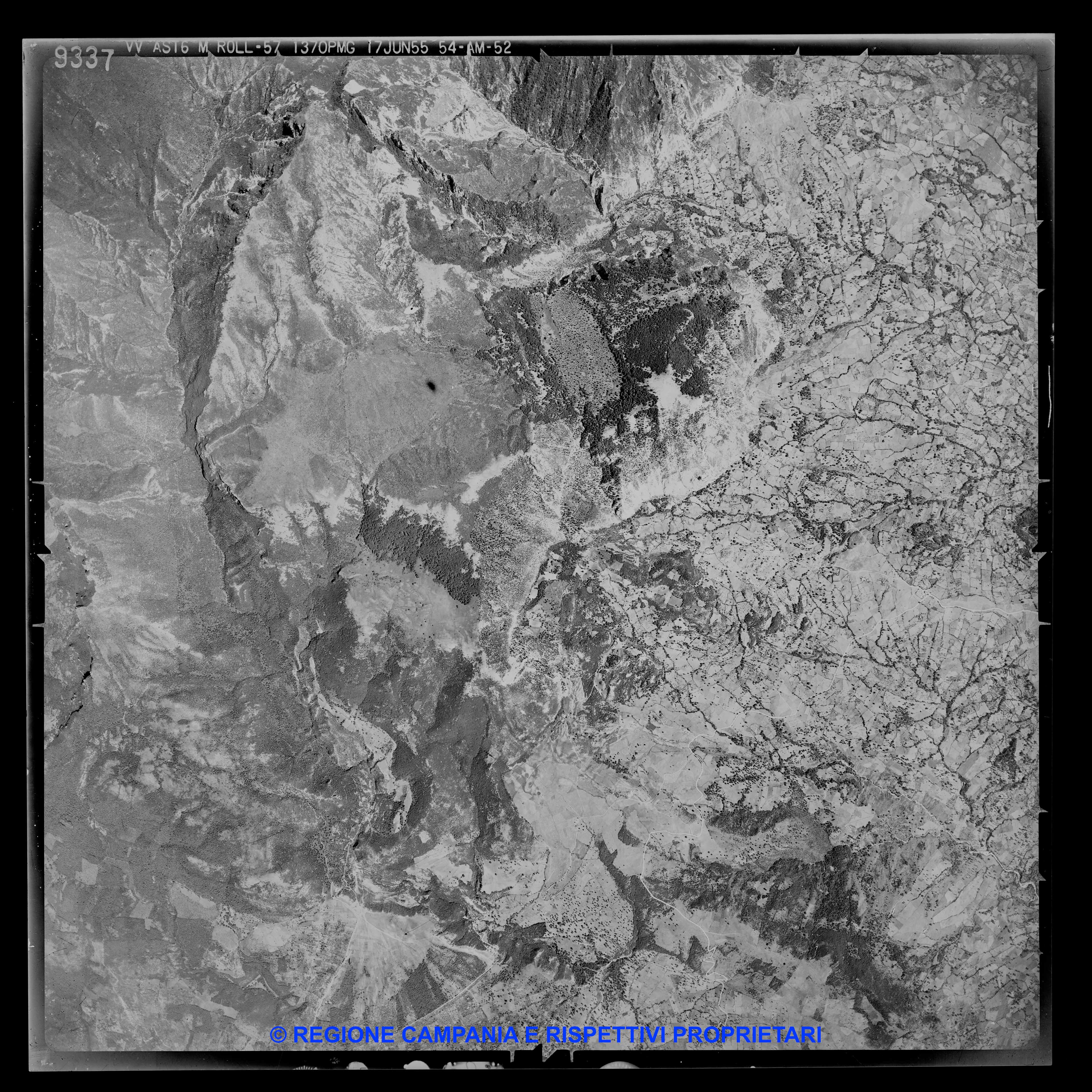 AEROFOTO IGM - 1954-1955 9337 AEROFOTO IGM - 1954-1955 9337
