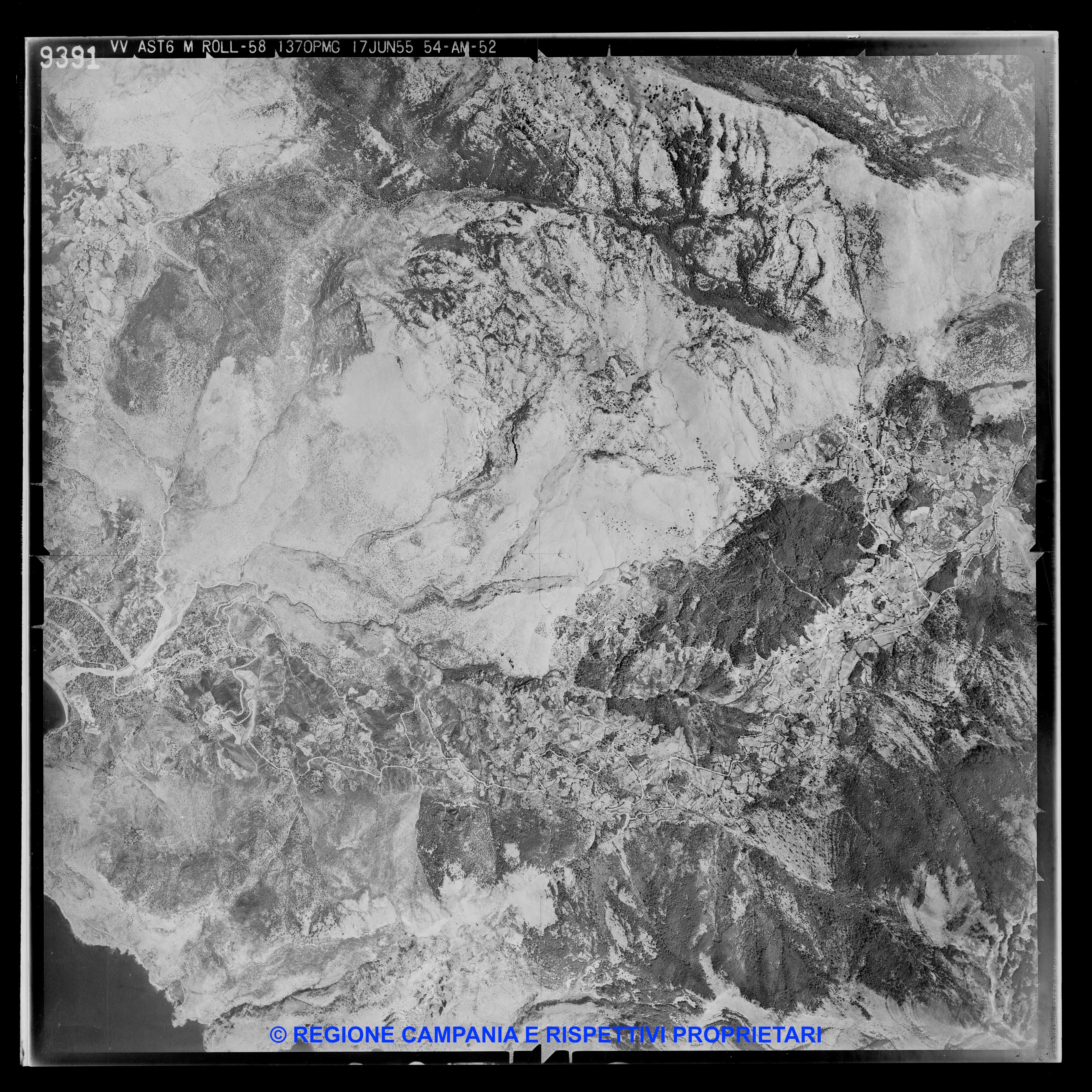 AEROFOTO IGM - 1954-1955 9391 AEROFOTO IGM - 1954-1955 9391