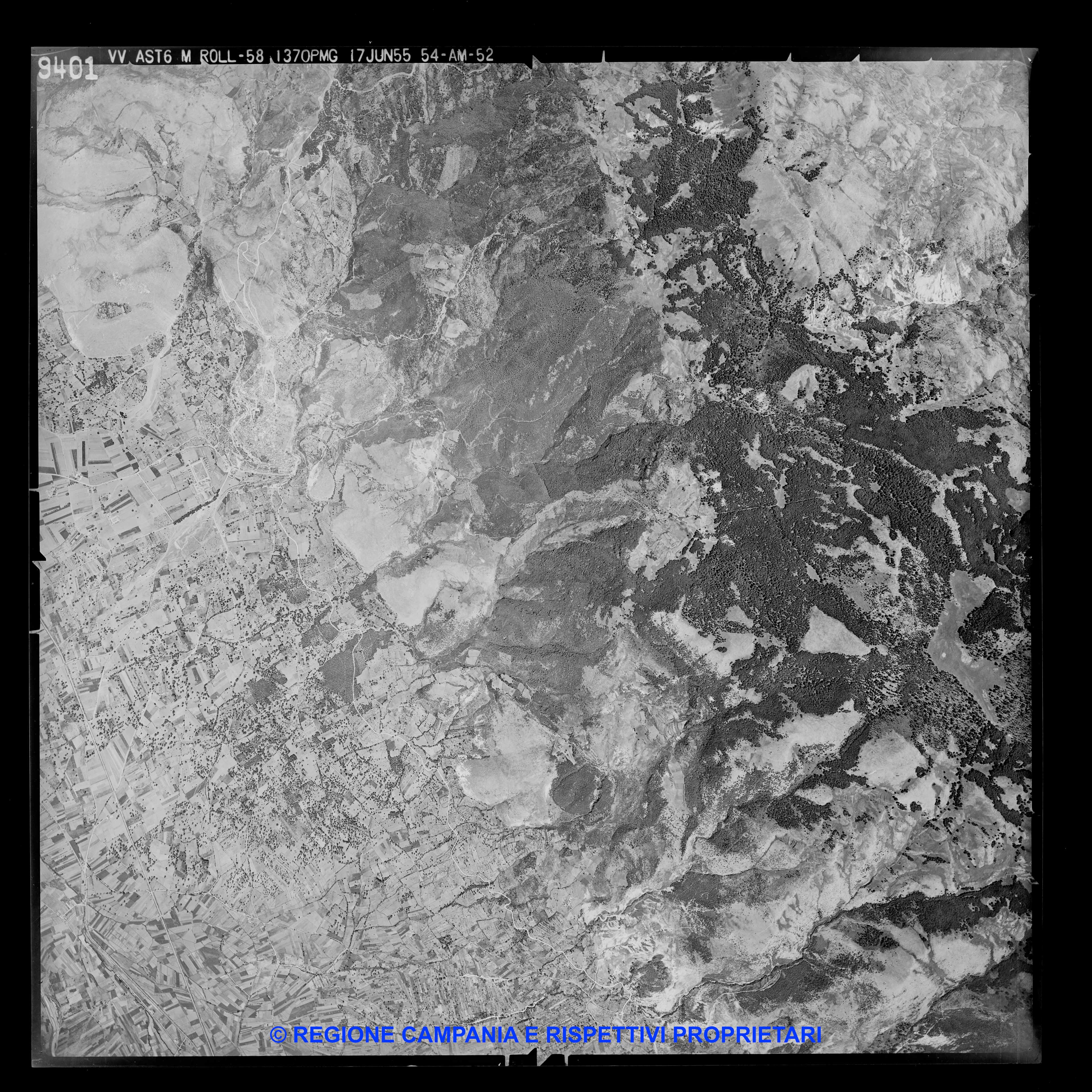 AEROFOTO IGM - 1954-1955 9401 AEROFOTO IGM - 1954-1955 9401