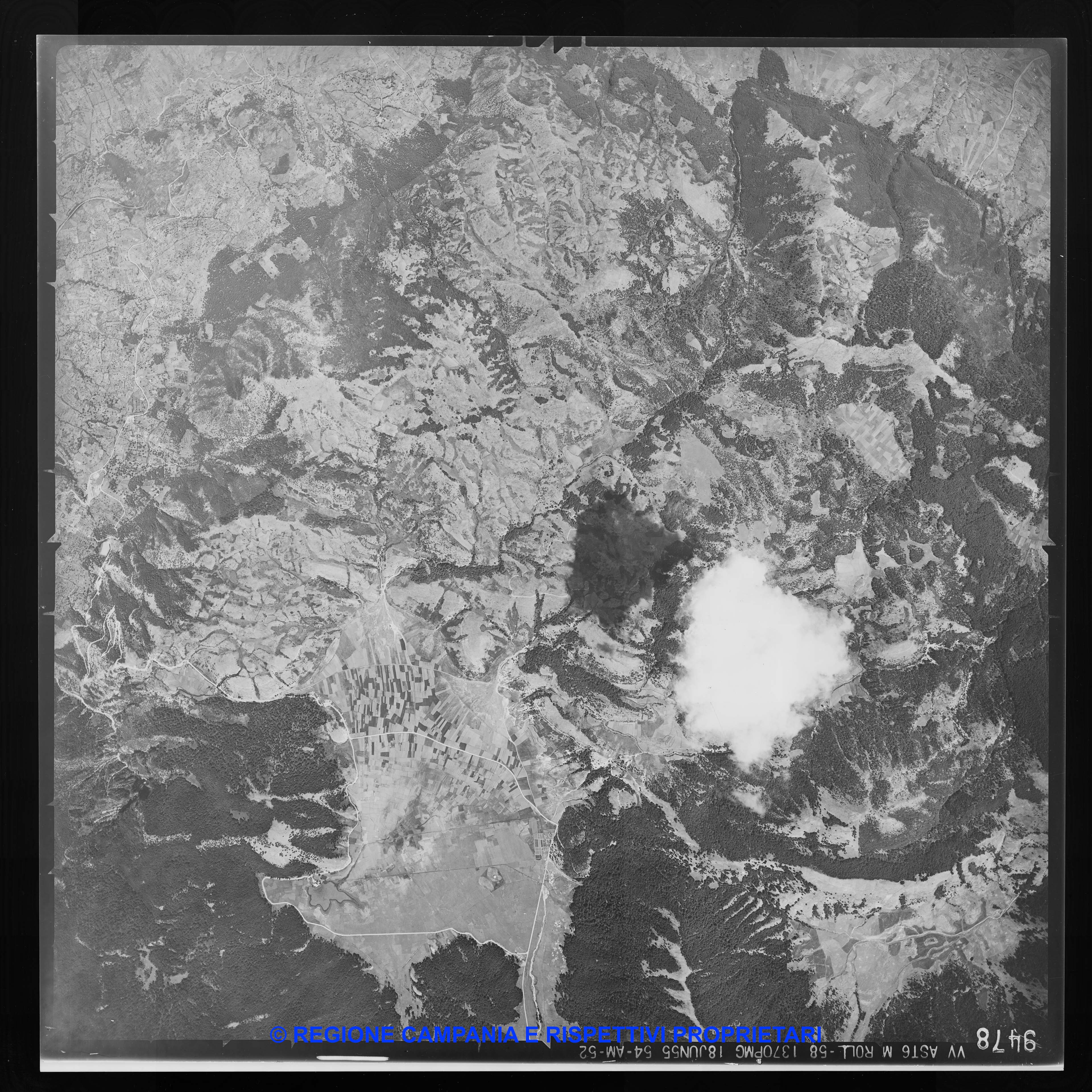 AEROFOTO IGM - 1954-1955 9478 AEROFOTO IGM - 1954-1955 9478