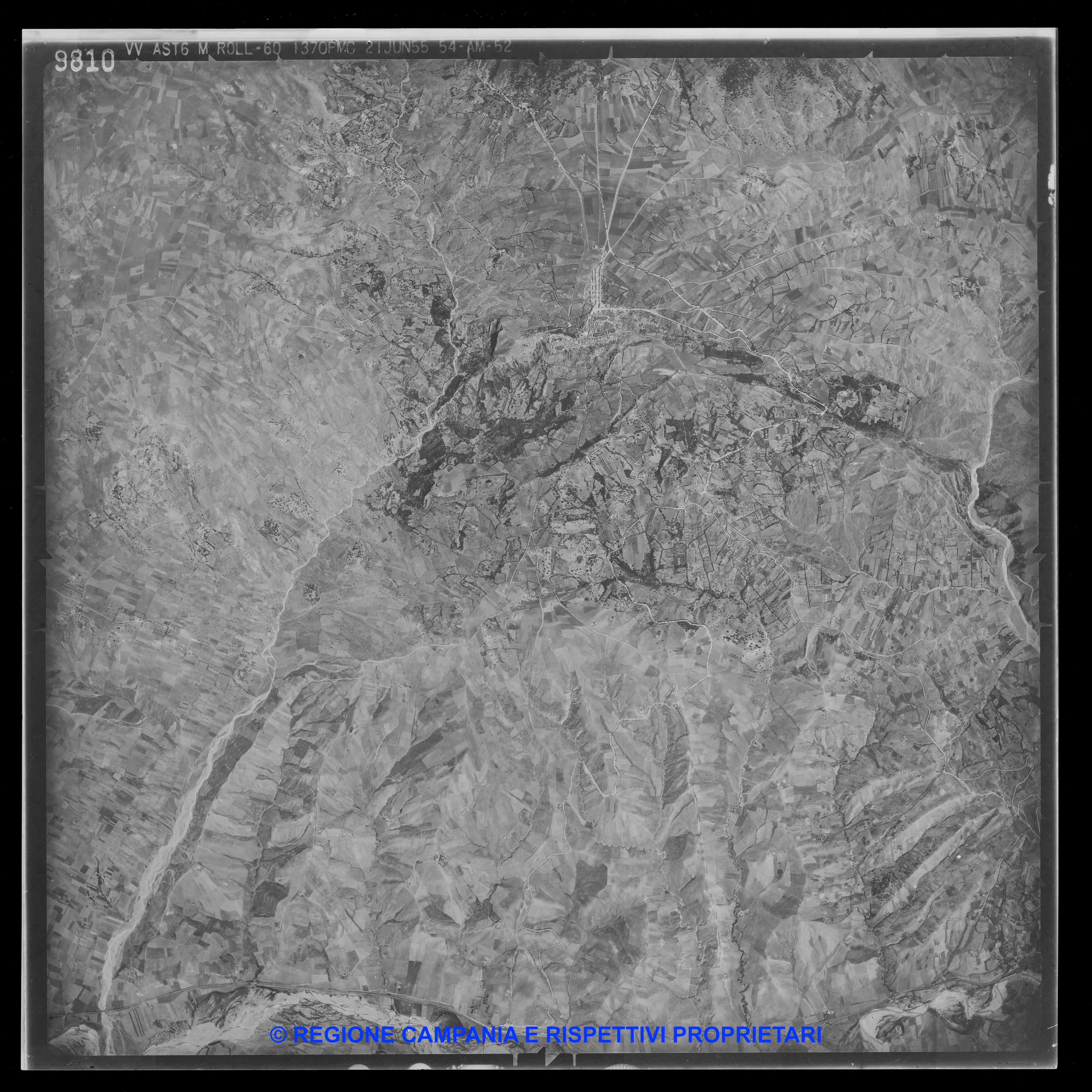 AEROFOTO IGM - 1954-1955 9810 AEROFOTO IGM - 1954-1955 9810