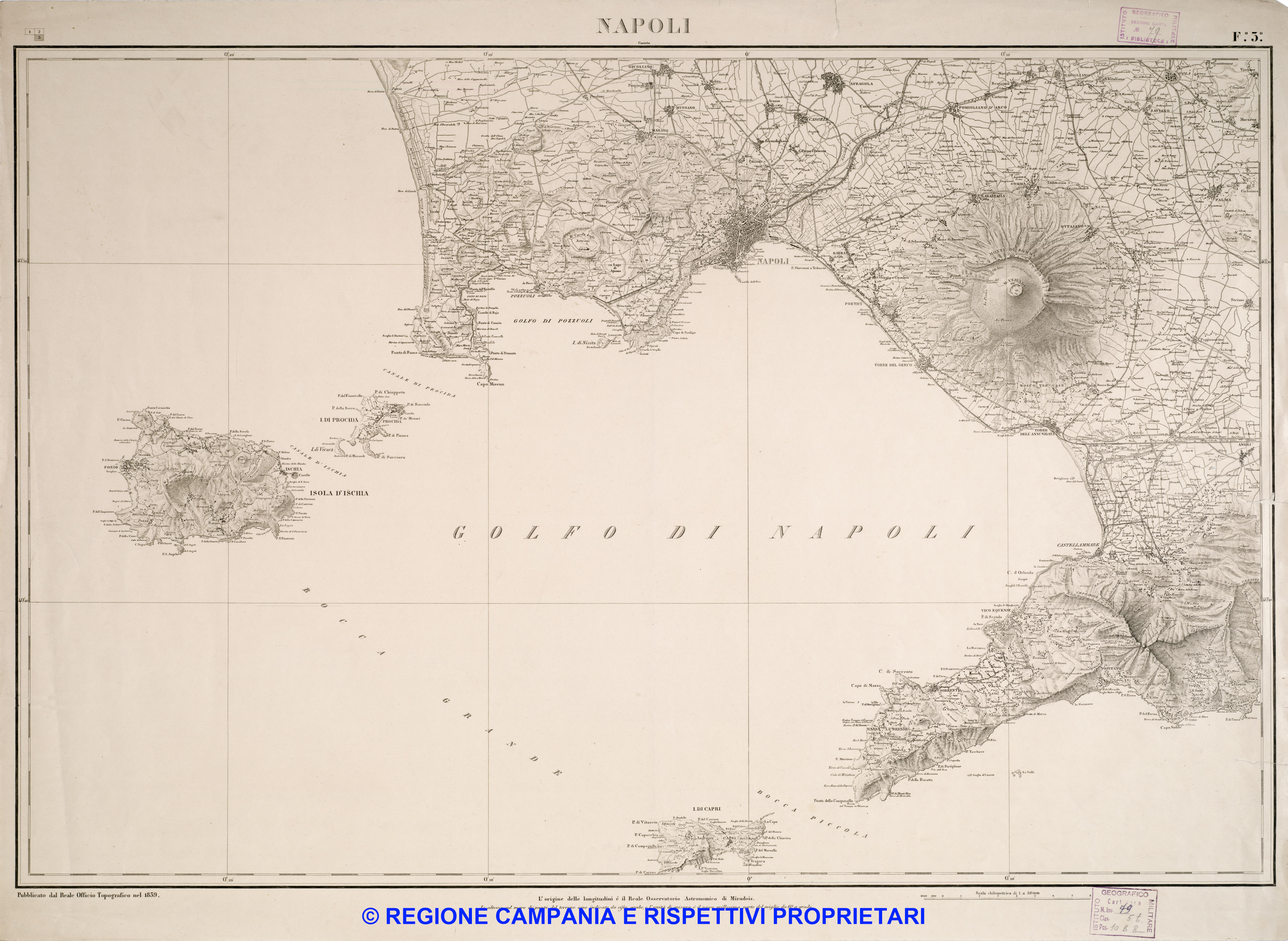Carta del Regno di Napoli