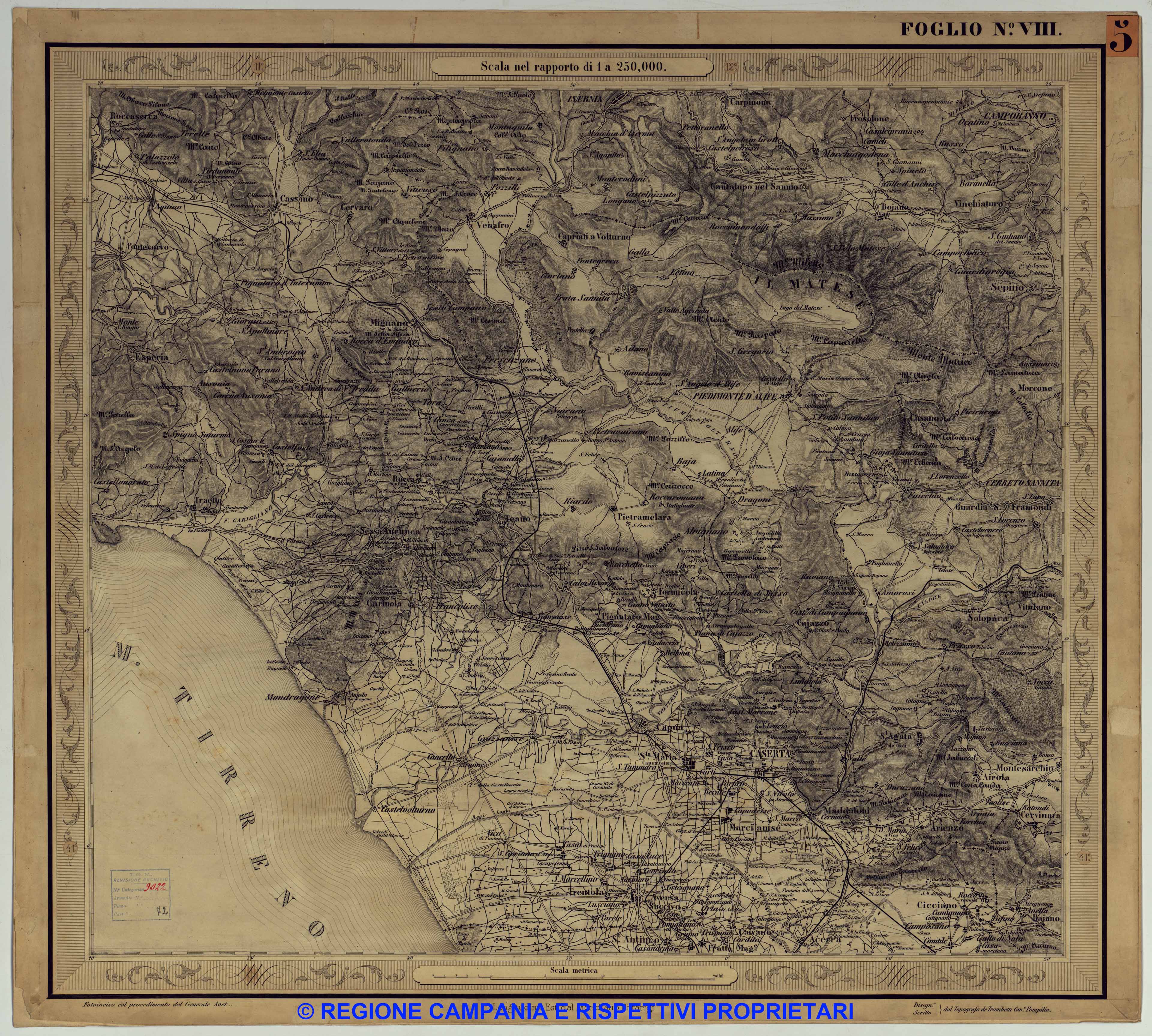 Carta delle Province Napoletane Carta delle Province Napoletane