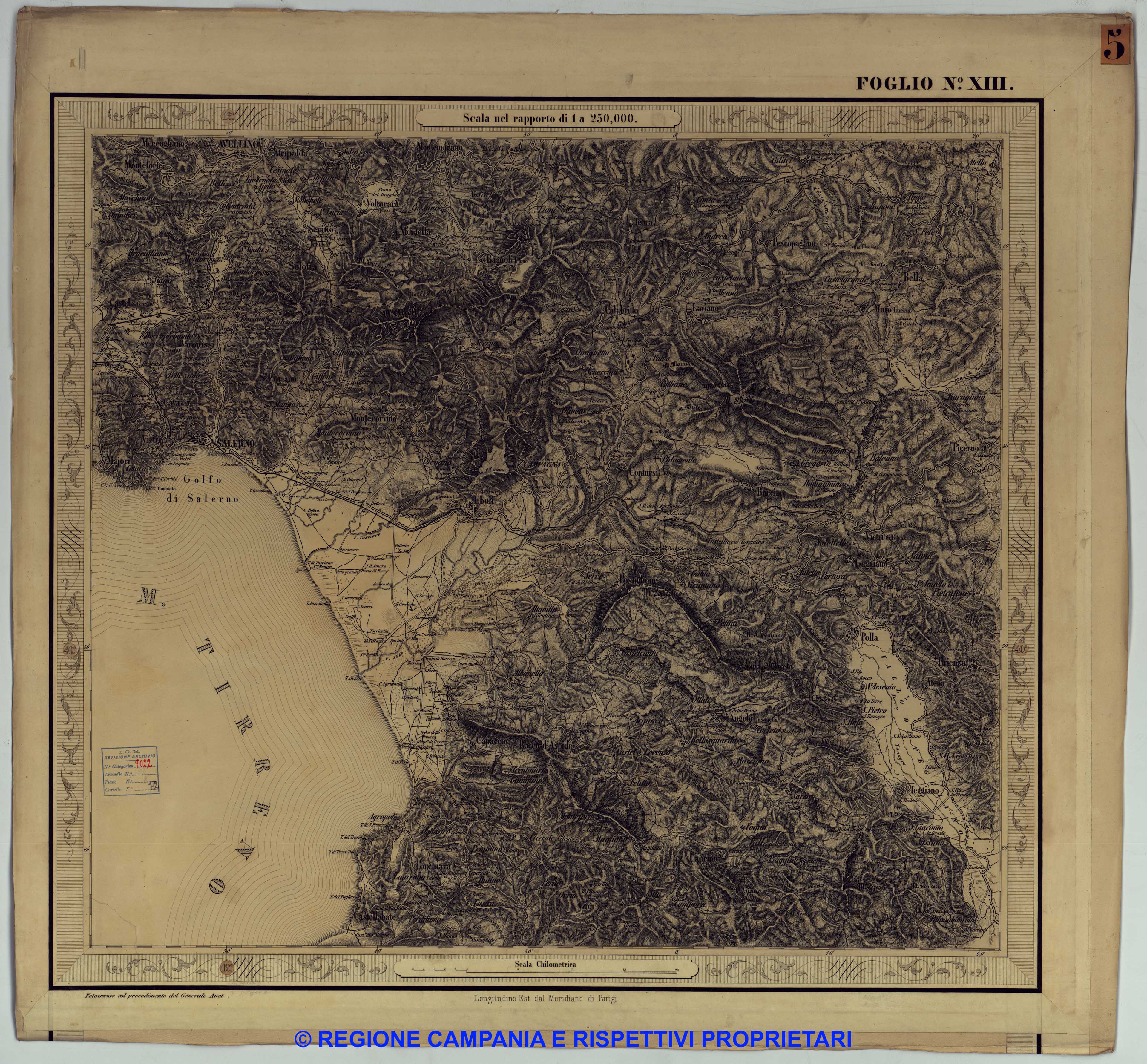 Carta delle Province Napoletane Carta delle Province Napoletane