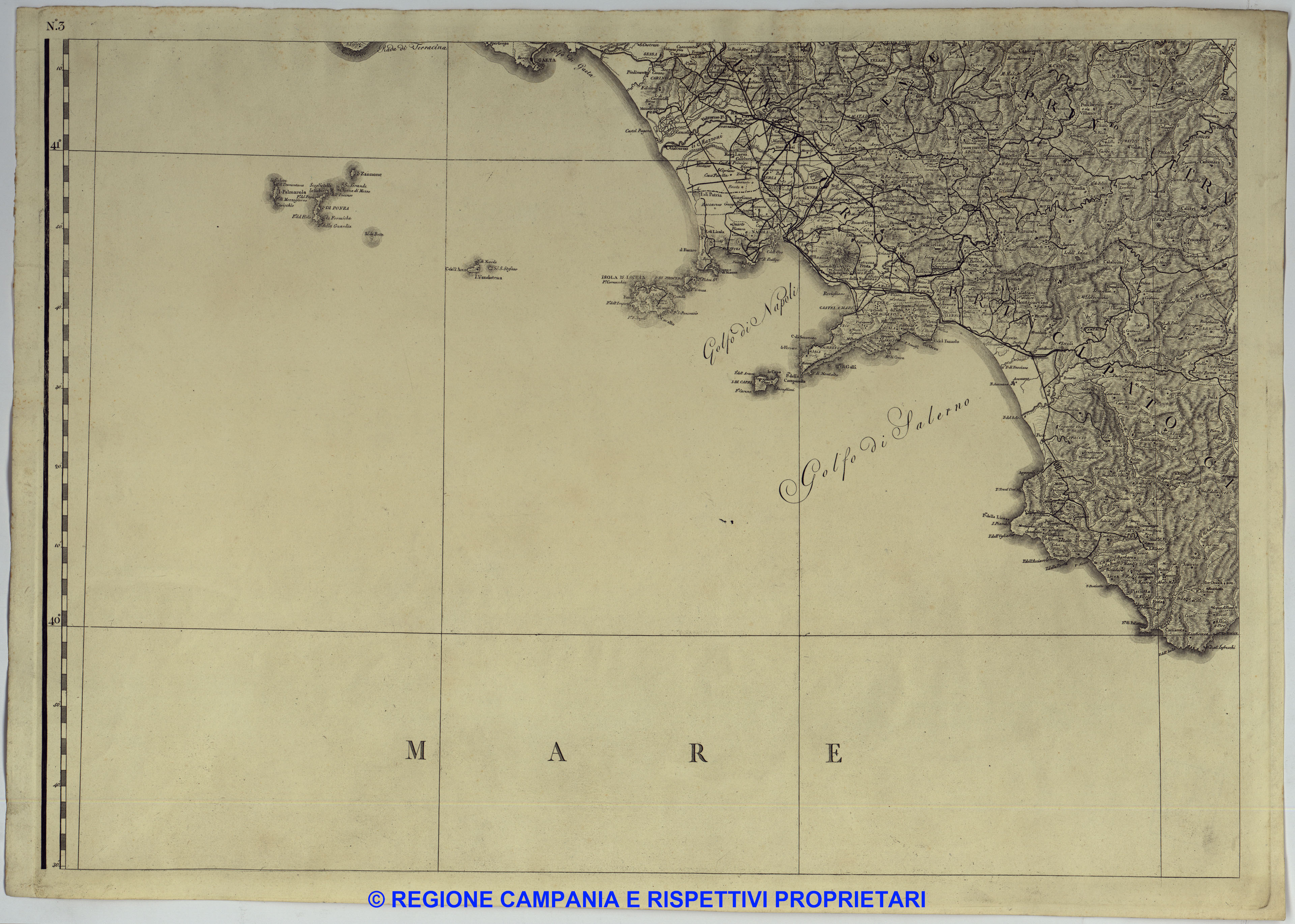Atlante del Regno di Napoli ridotto in VI fogli da Giovanni Antonio Rizzi Zannoni geografo di sua maestà Atlante del Regno di Napoli ridotto in VI fogli da Giovanni Antonio Rizzi Zannoni geografo di sua maestà