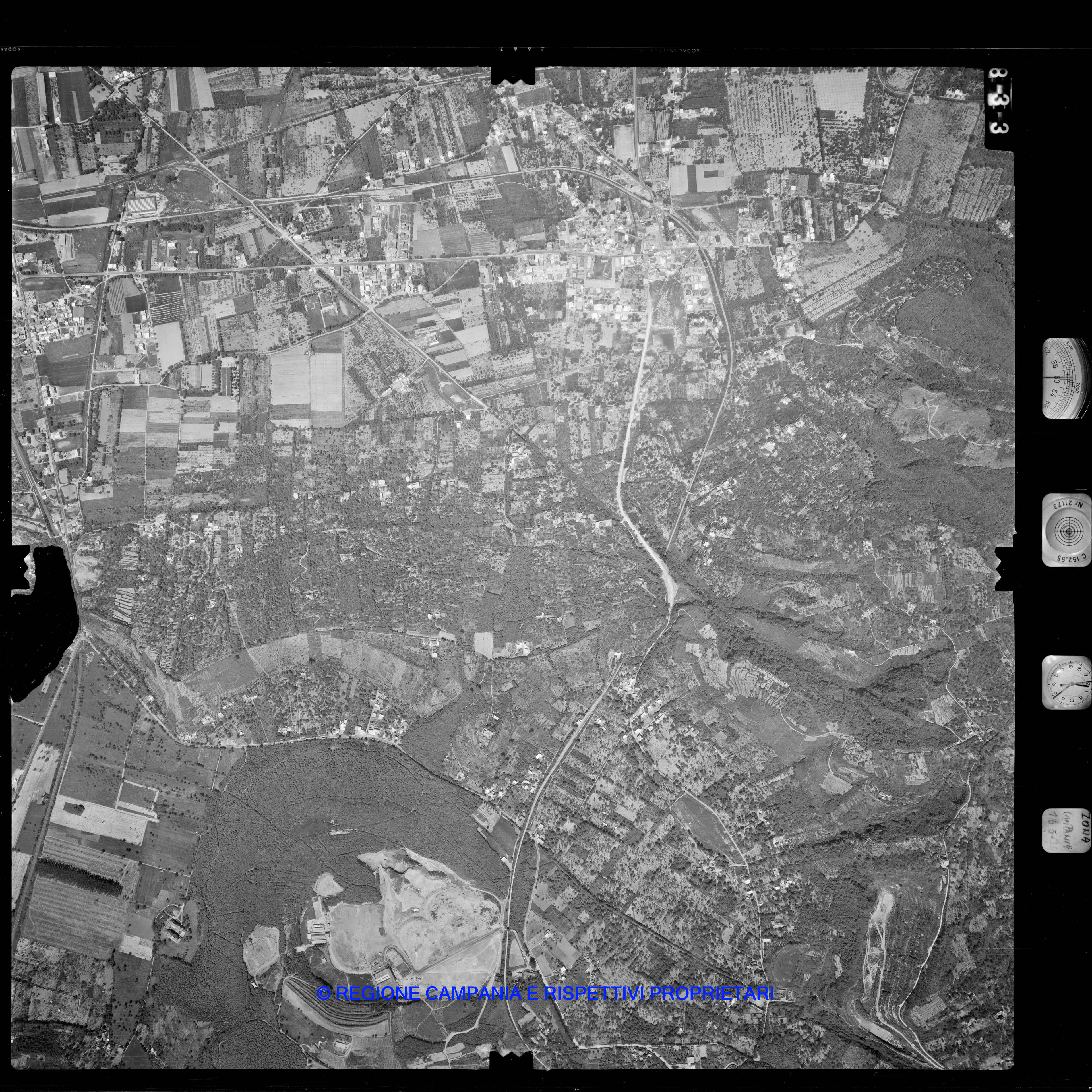 AEROFOTO IGM 1974 833 AEROFOTO IGM 1974 833