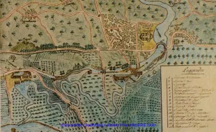 Pianta del Fiume Sarno dal Bottaro al Ponte Grande di Scafati