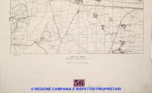 Carta dei dintorni di Capua