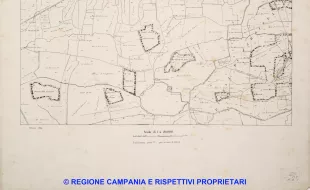 Carta dei dintorni di Capua