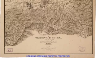 Carta Topografica del tenimento di Nocera e sue adiacenze