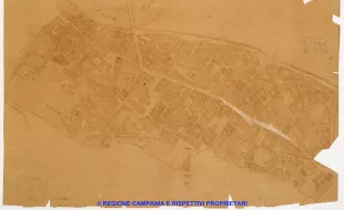 Pianta della città di Benevento