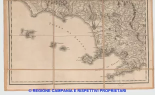 Carta geografica della Sicilia prima o sia Regno di Napoli disegnata da Gio. Antonio Rizzi Zannoni padovano Accademico di Gottinga e d'Altorf e fatta incidere per ordine del re delle Due Sicilie in Parigi, 1769