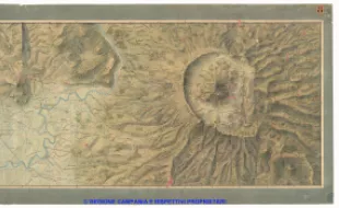 Carta dei dintorni di Napoli, Reale Officio Topografico Antonio Valmagini 