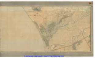 Carta dei dintorni di Napoli, Reale Officio Topografico Antonio Valmagini 
