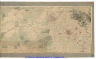 Carta dei dintorni di Napoli, Reale Officio Topografico Antonio Valmagini 