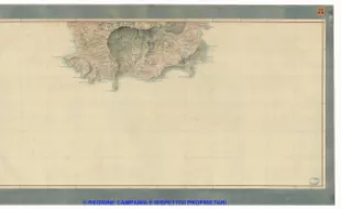 Carta dei dintorni di Napoli, Reale Officio Topografico Antonio Valmagini 