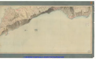 Carta dei dintorni di Napoli, Reale Officio Topografico Antonio Valmagini 
