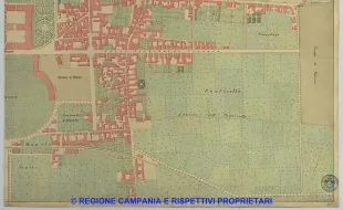 Pianta della città di Caserta
