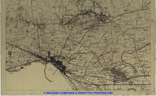 Carta Topografica del Monte Vesuvio