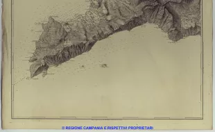 Carta Topografica ed Idografica dei contorni di Napoli 