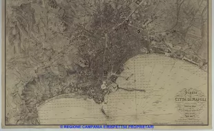 Pianta della città di Napoli e de' suoi contorni