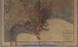 Pianta della città di Napoli e de' suoi contorni